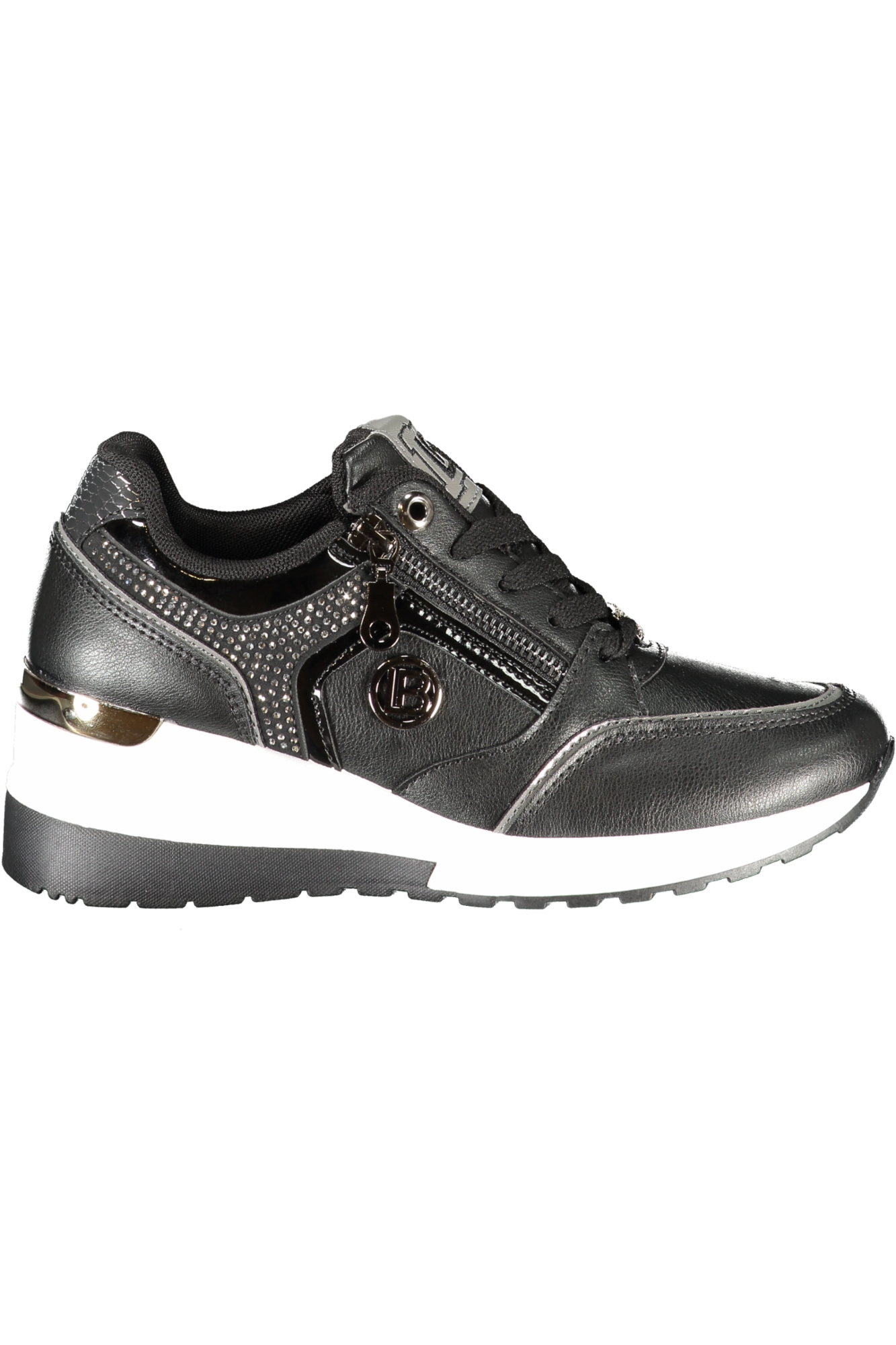 LAURA BIAGIOTTI WOMEN BLACK SPORTS SHOES