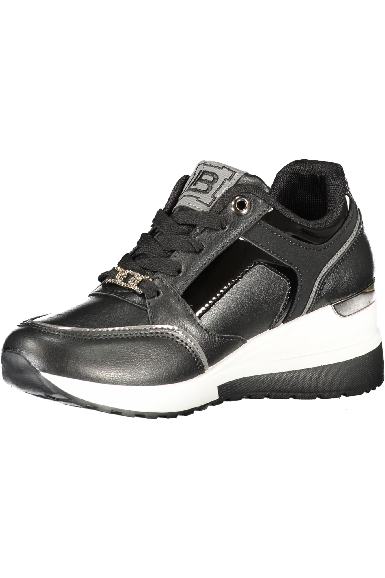 LAURA BIAGIOTTI WOMEN BLACK SPORTS SHOES