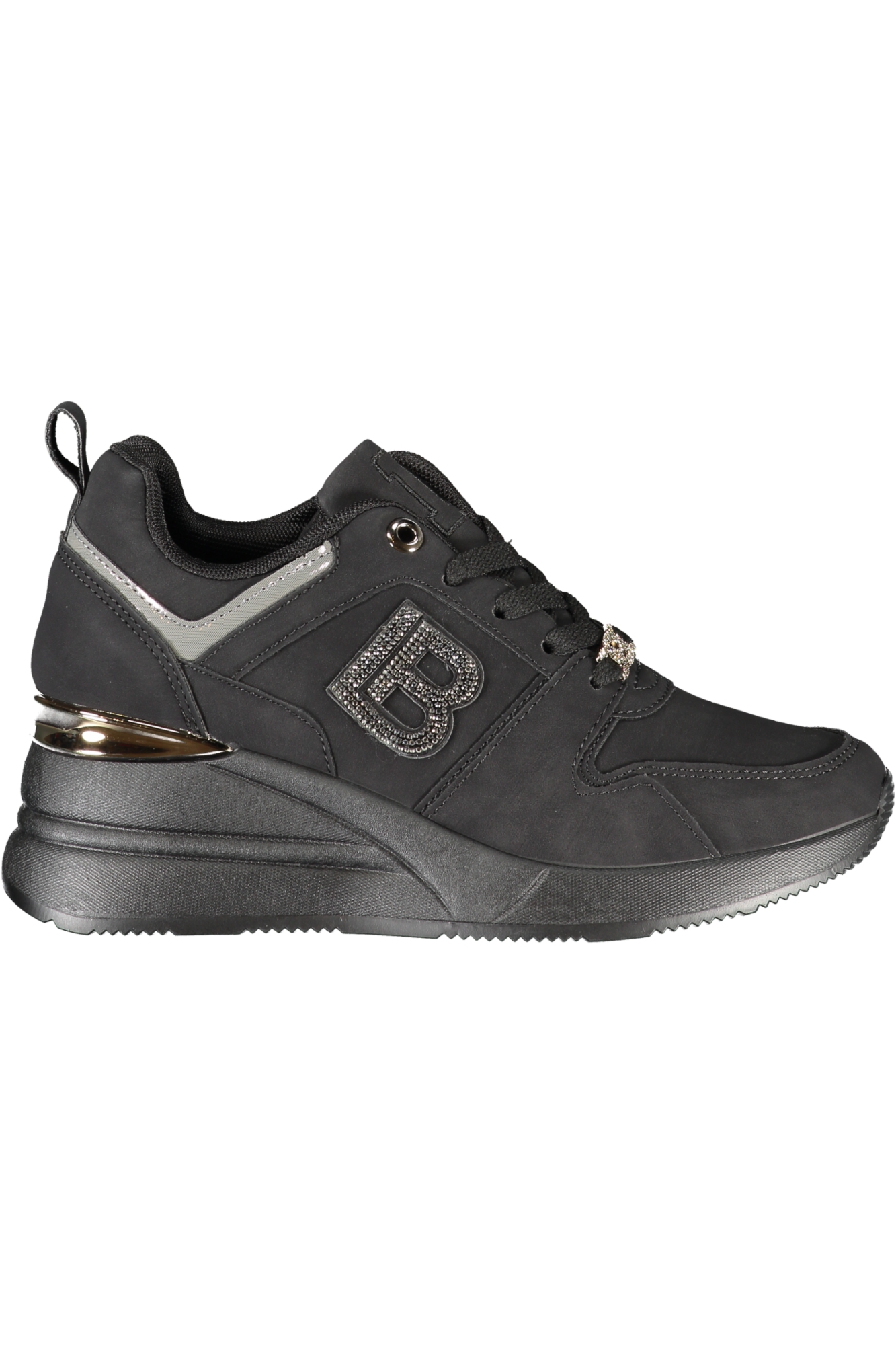 LAURA BIAGIOTTI WOMEN BLACK SPORTS SHOES LAURA BIAGIOTTI WOMEN BLACK SPORTS SHOES
