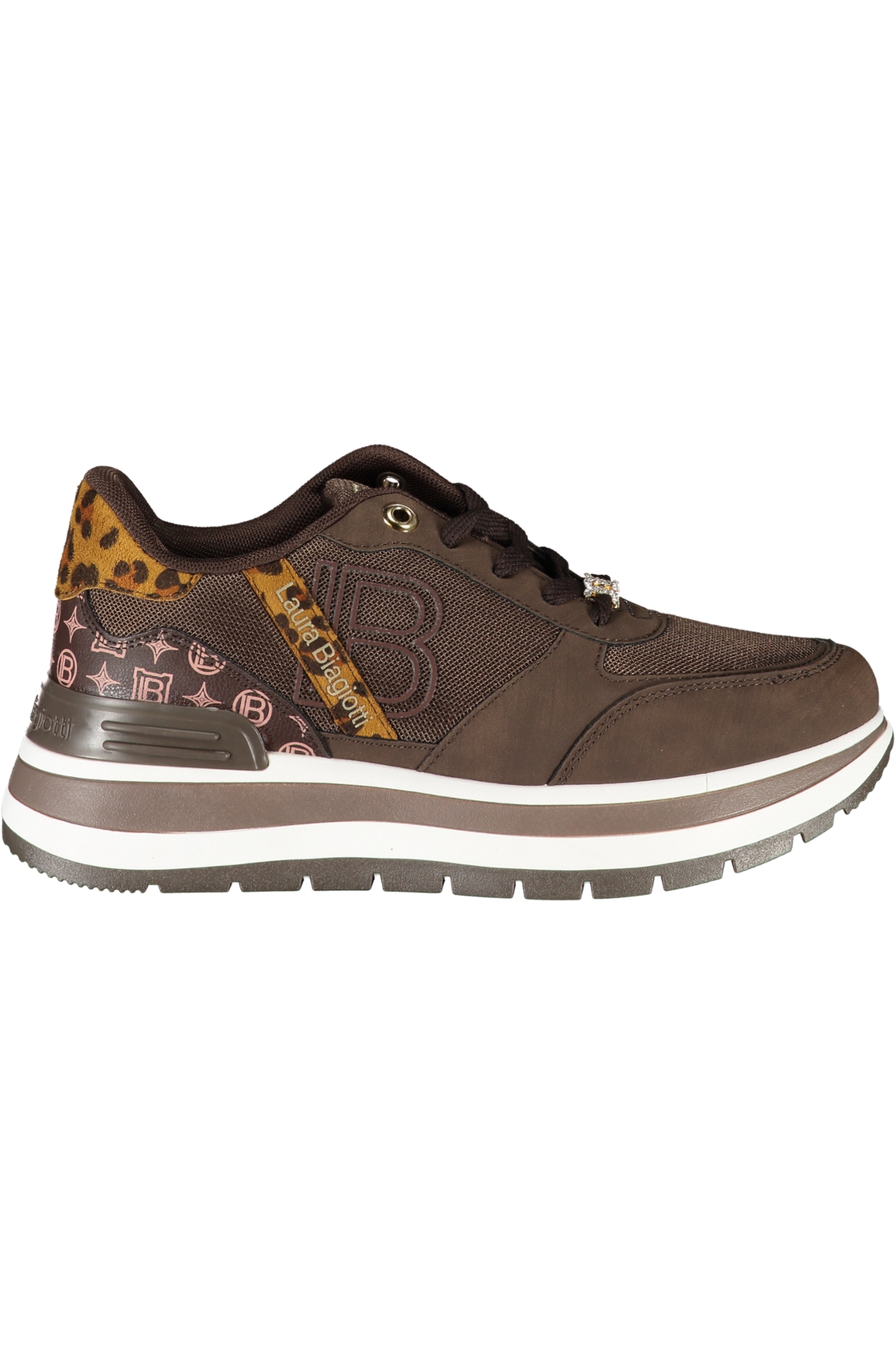LAURA BIAGIOTTI WOMEN BROWN SPORTS SHOES LAURA BIAGIOTTI WOMEN BROWN SPORTS SHOES