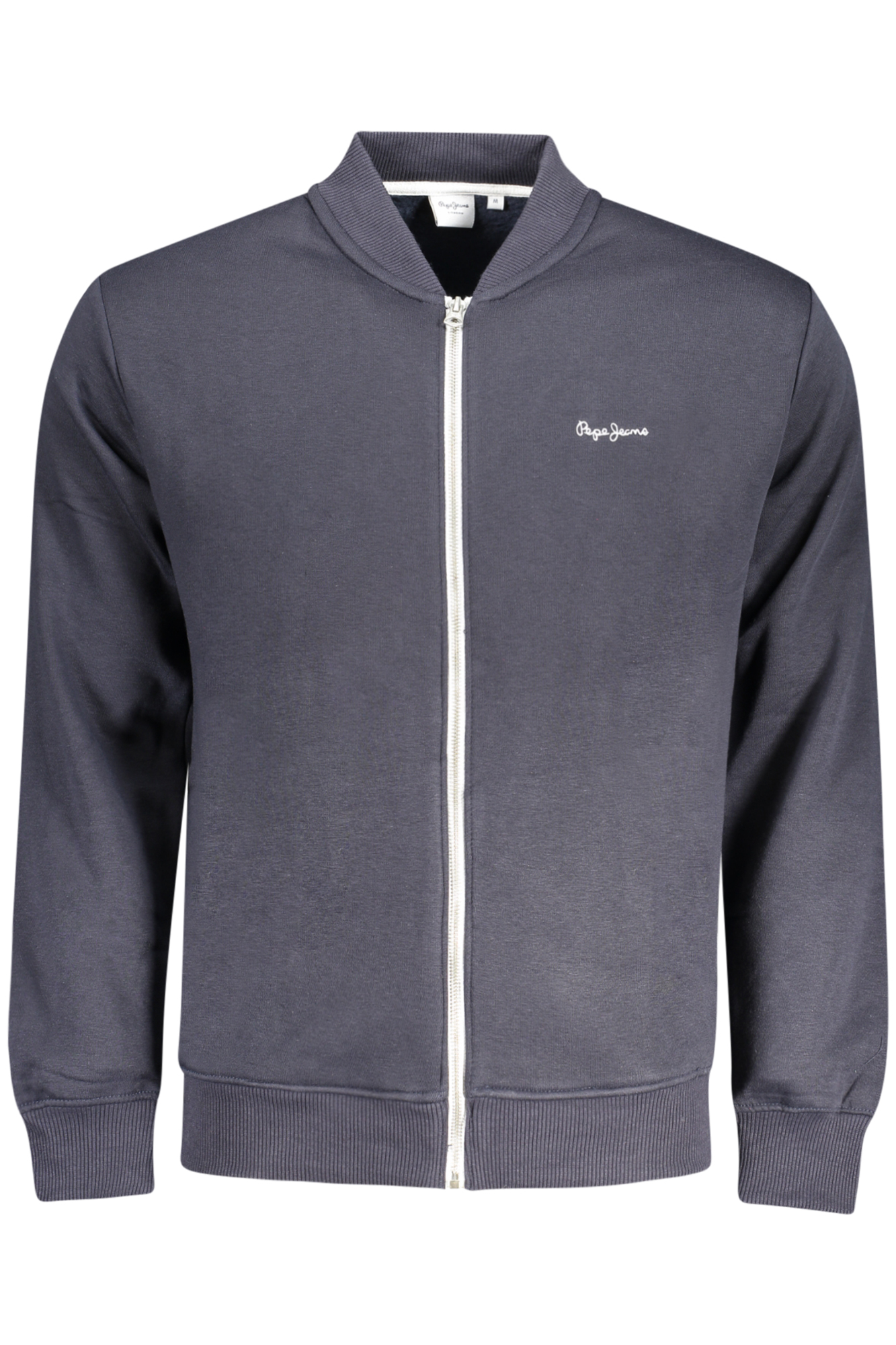 PEPE JEANS MEN BLUE ZIP-UP SWEATSHIRT PEPE JEANS MEN BLUE ZIP-UP SWEATSHIRT
