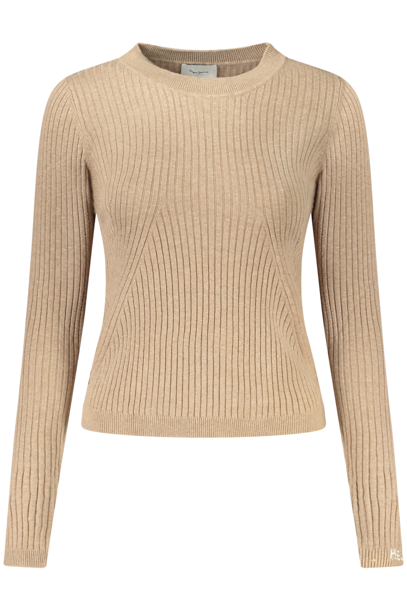 PEPE JEANS WOMEN BEIGE SWEATER PEPE JEANS WOMEN BEIGE SWEATER