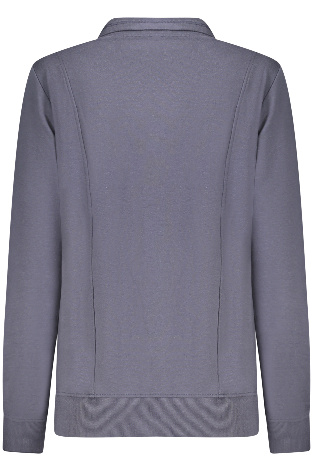 FREDDY WOMEN BLUE ZIP-UP SWEATSHIRT