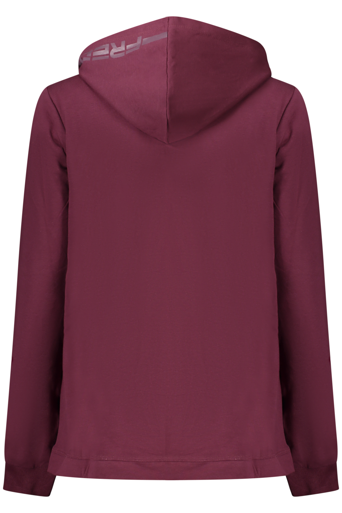 FREDDY WOMEN PURPLE ZIP-UP SWEATSHIRT