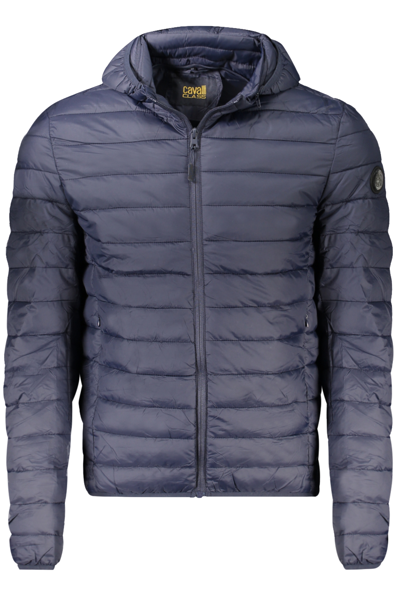 CAVALLI CLASS MEN BLUE JACKET CAVALLI CLASS MEN BLUE JACKET