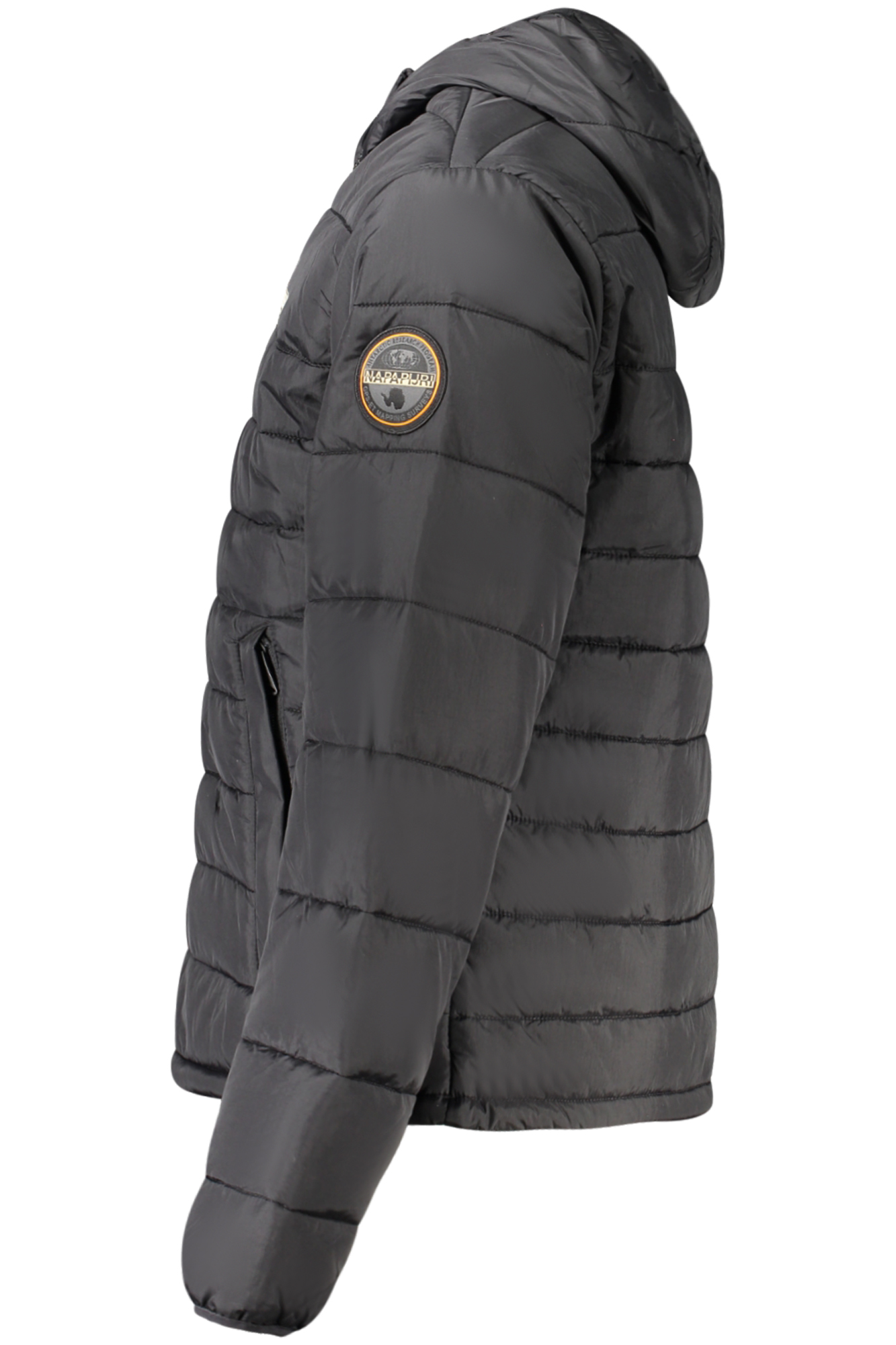 NAPAPIJRI MEN BLACK JACKET