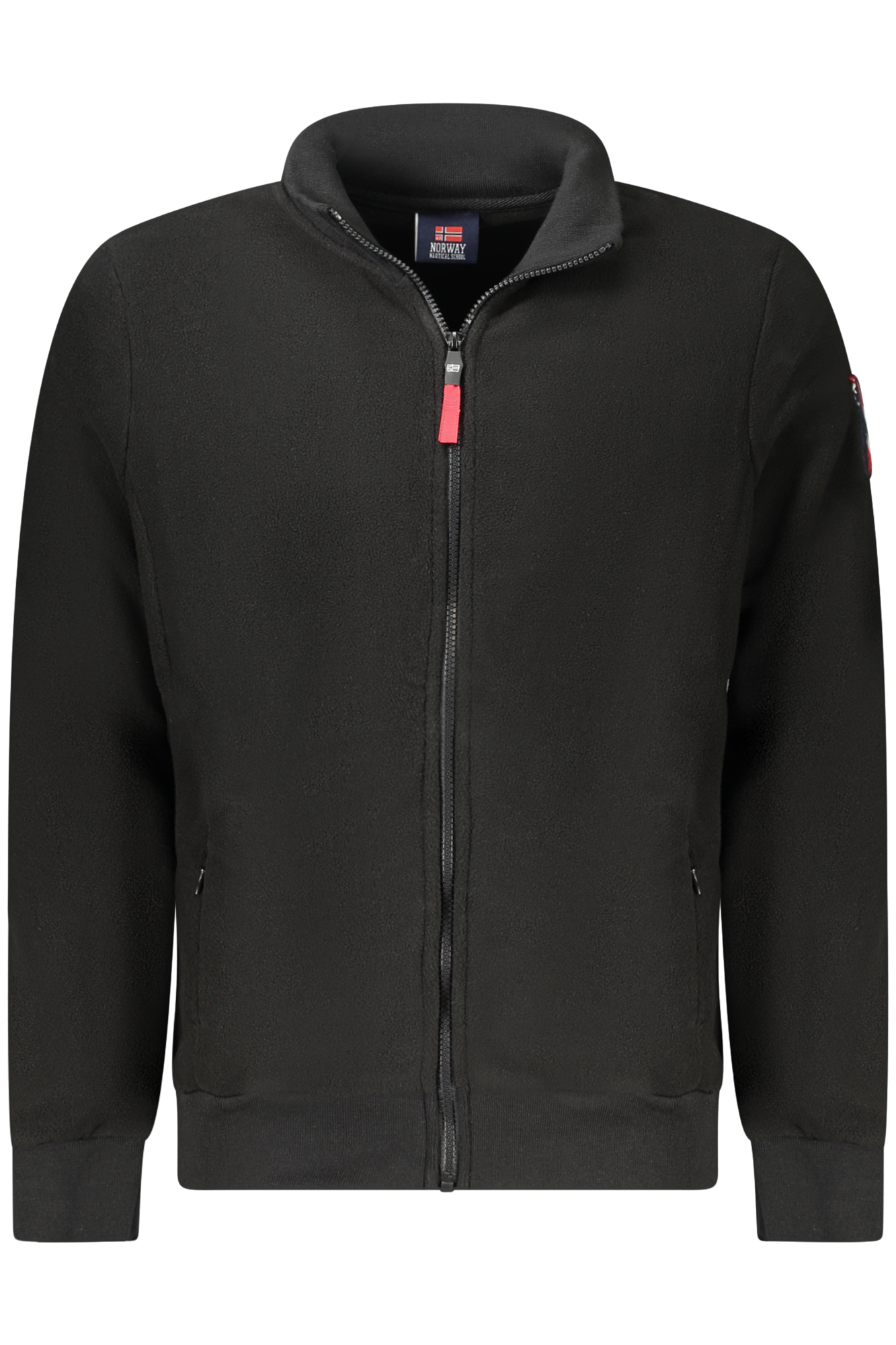 NORWAY 1963 MEN BLACK ZIP-UP SWEATSHIRT NORWAY 1963 MEN BLACK ZIP-UP SWEATSHIRT