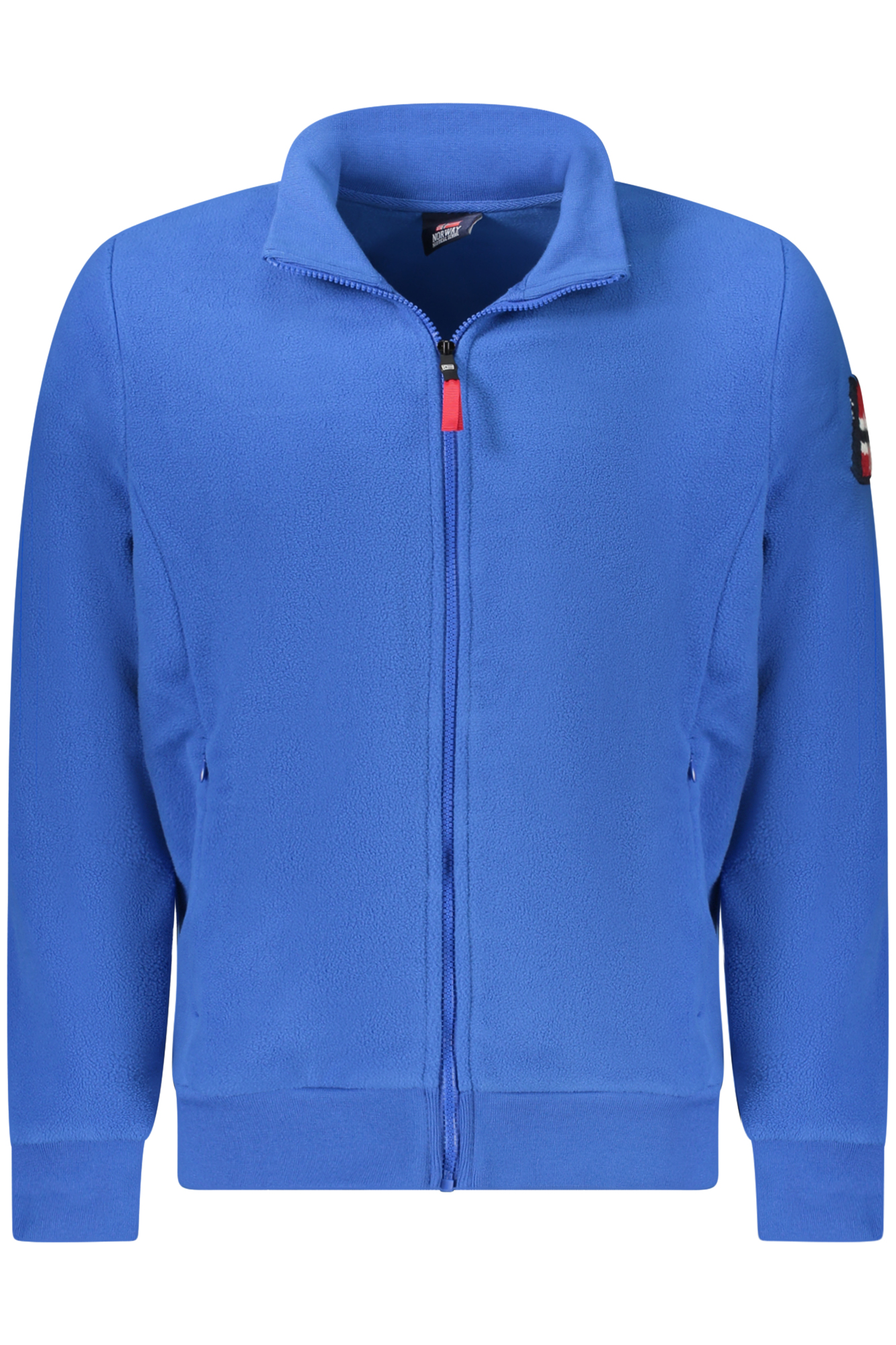 NORWAY 1963 MEN BLUE ZIP-UP SWEATSHIRT NORWAY 1963 MEN BLUE ZIP-UP SWEATSHIRT
