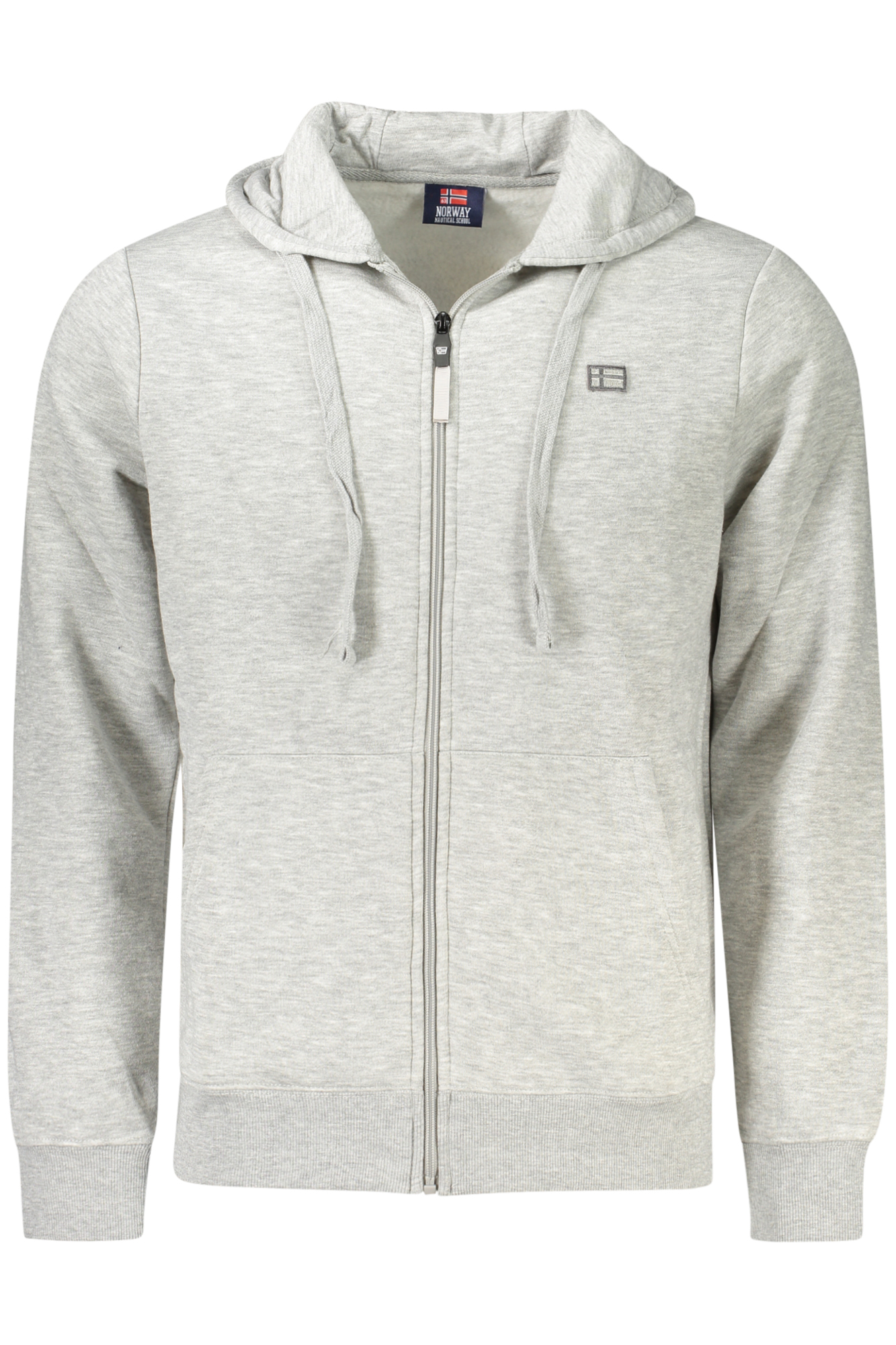 NORWAY 1963 MEN GRAY ZIP-UP SWEATSHIRT NORWAY 1963 MEN GRAY ZIP-UP SWEATSHIRT