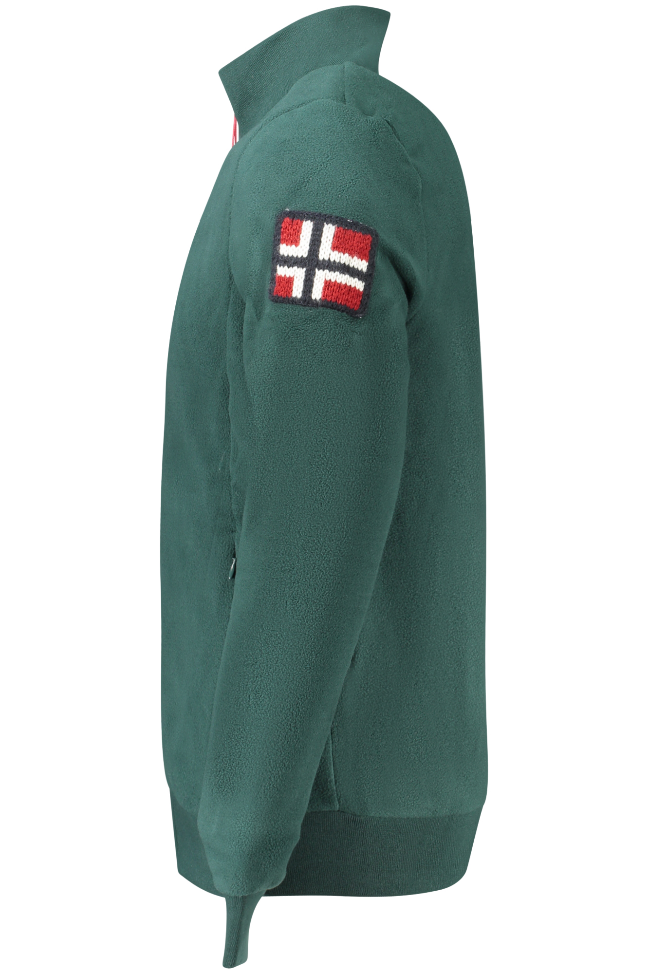 NORWAY 1963 MEN GREEN ZIP-UP SWEATSHIRT