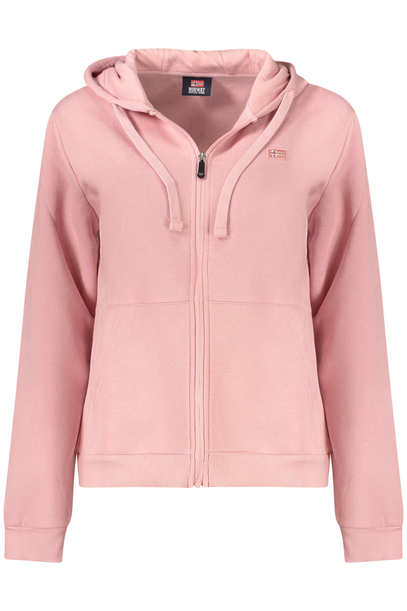 NORWAY 1963 WOMEN PINK ZIP-UP SWEATSHIRT