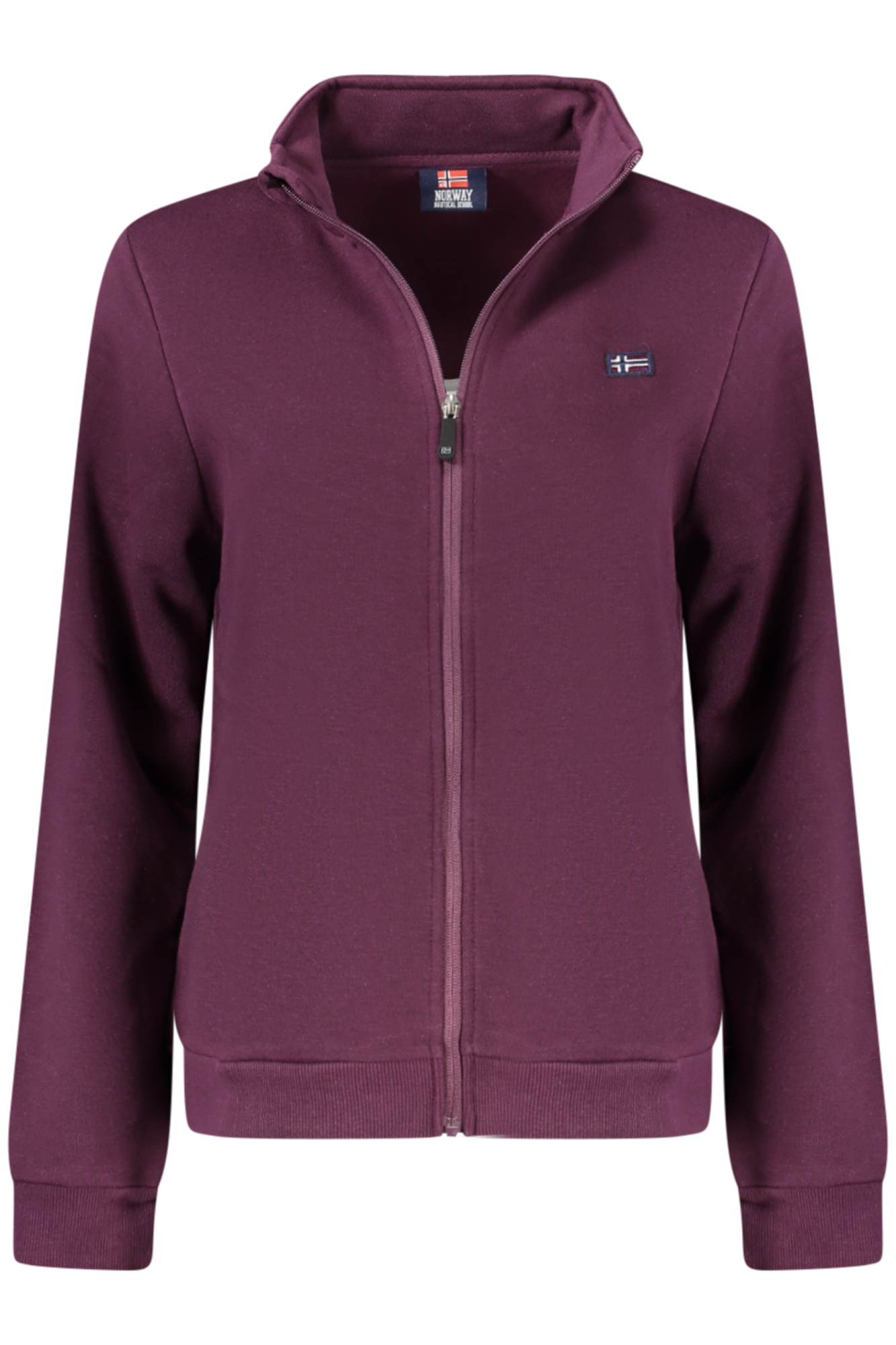 NORWAY 1963 WOMEN PURPLE ZIP-UP SWEATSHIRT NORWAY 1963 WOMEN PURPLE ZIP-UP SWEATSHIRT