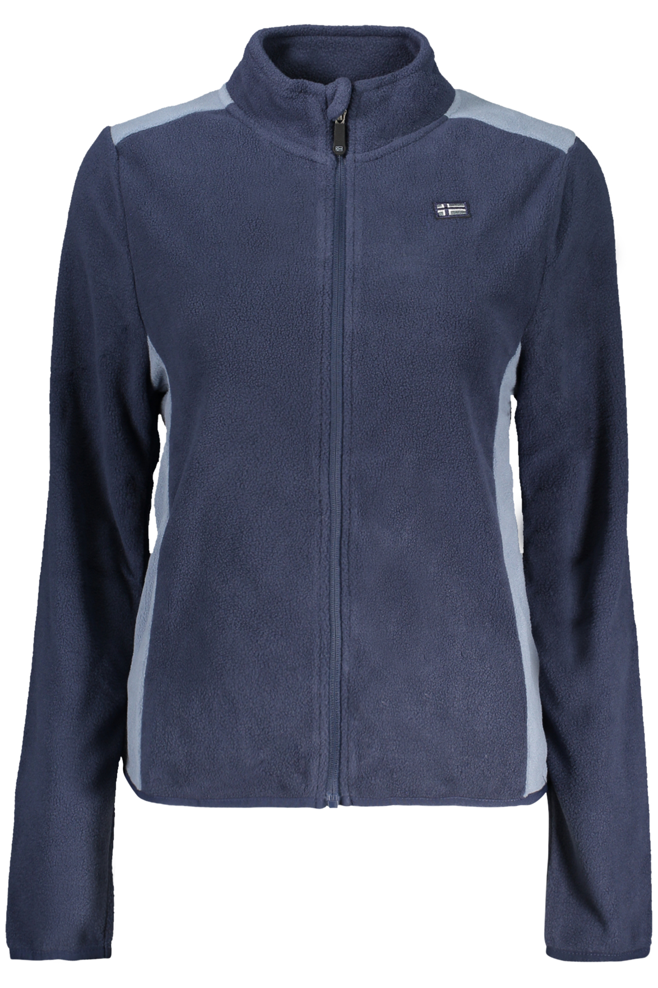 NORWAY 1963 WOMEN BLUE ZIP-UP SWEATSHIRT NORWAY 1963 WOMEN BLUE ZIP-UP SWEATSHIRT