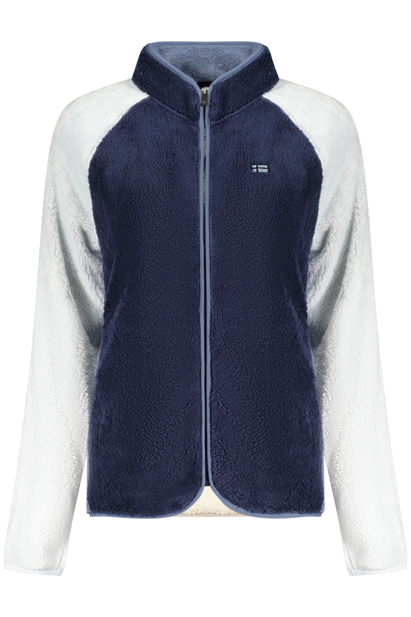 NORWAY 1963 WOMEN BLUE ZIP-UP SWEATSHIRT NORWAY 1963 WOMEN BLUE ZIP-UP SWEATSHIRT