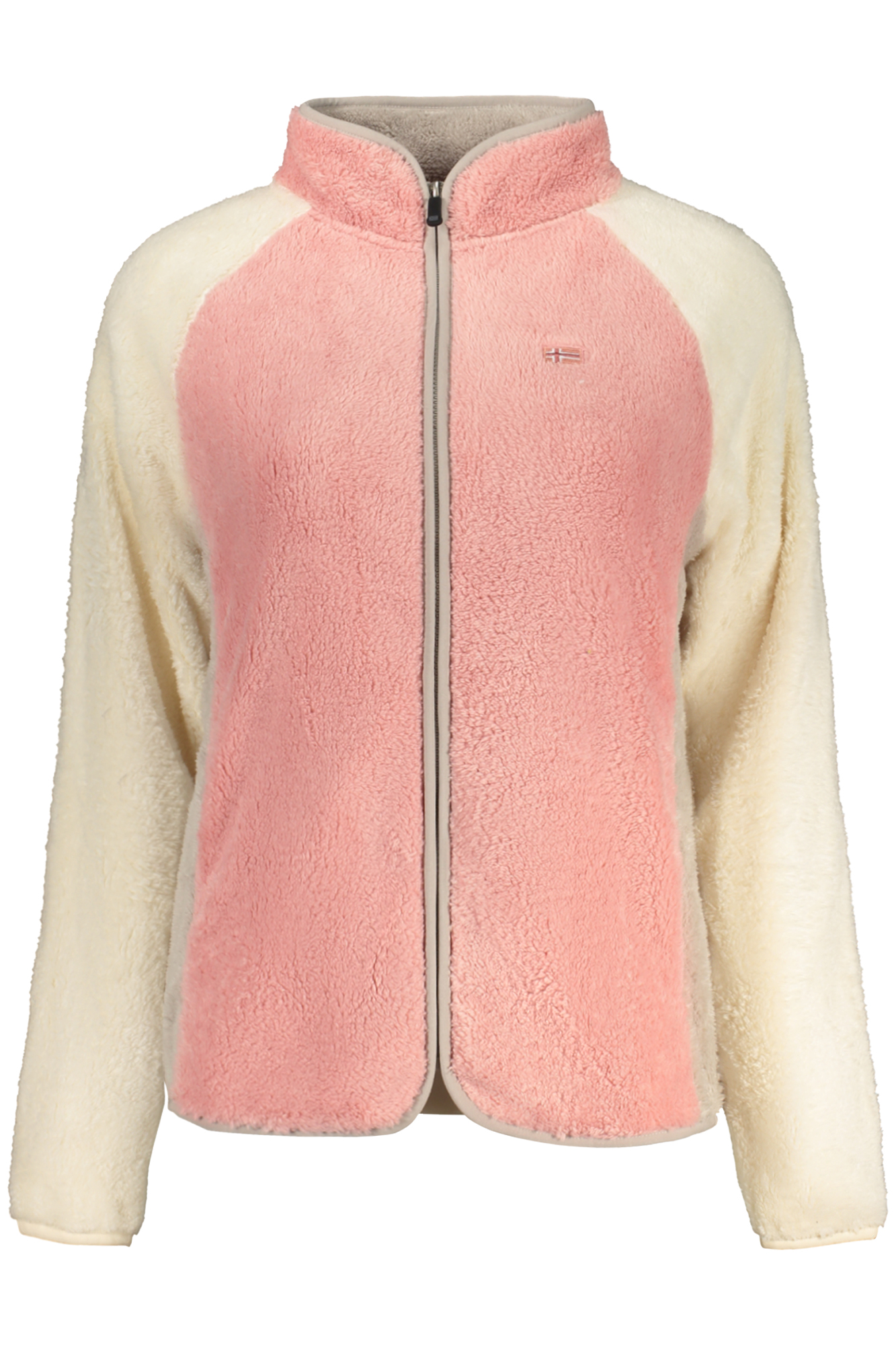 NORWAY 1963 WOMEN PINK ZIP-UP SWEATSHIRT NORWAY 1963 WOMEN PINK ZIP-UP SWEATSHIRT