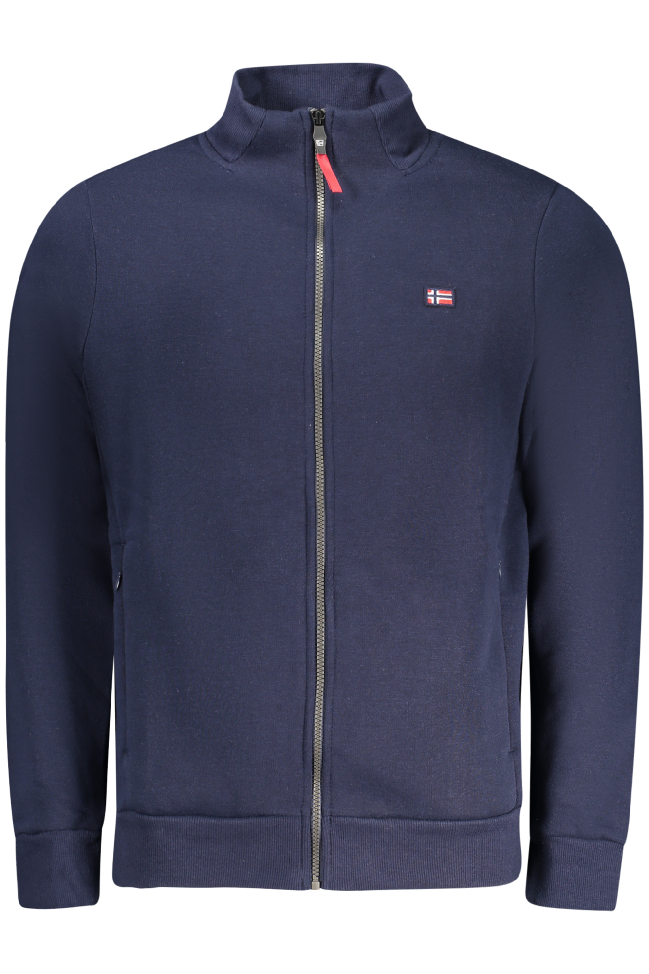 NORWAY 1963 MEN BLUE ZIP-UP SWEATSHIRT NORWAY 1963 MEN BLUE ZIP-UP SWEATSHIRT