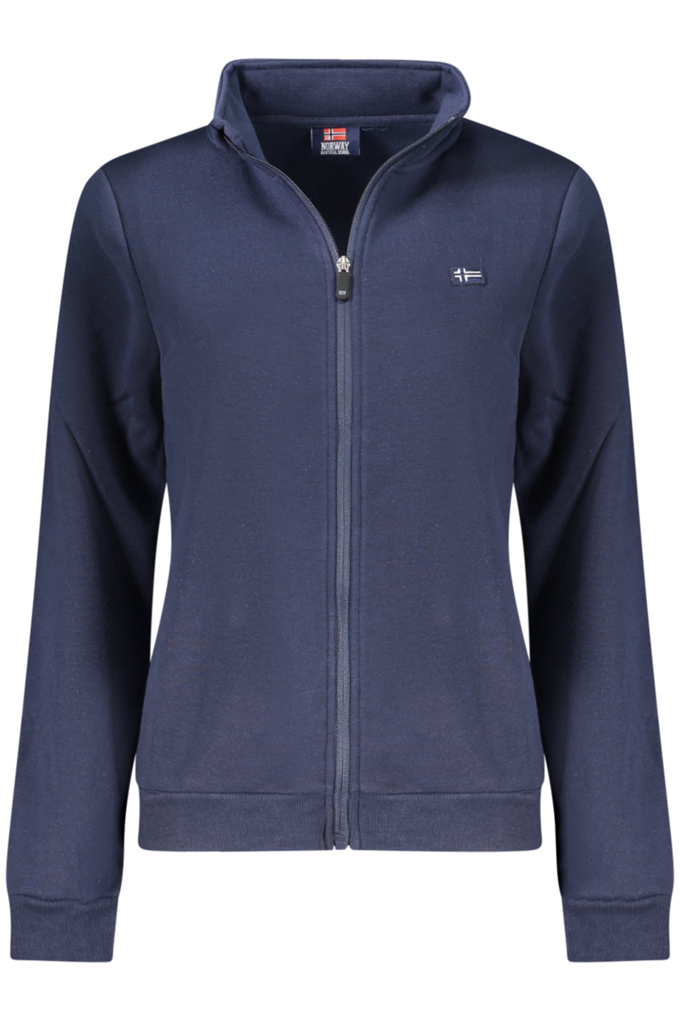 NORWAY 1963 WOMEN BLUE ZIP-UP SWEATSHIRT NORWAY 1963 WOMEN BLUE ZIP-UP SWEATSHIRT
