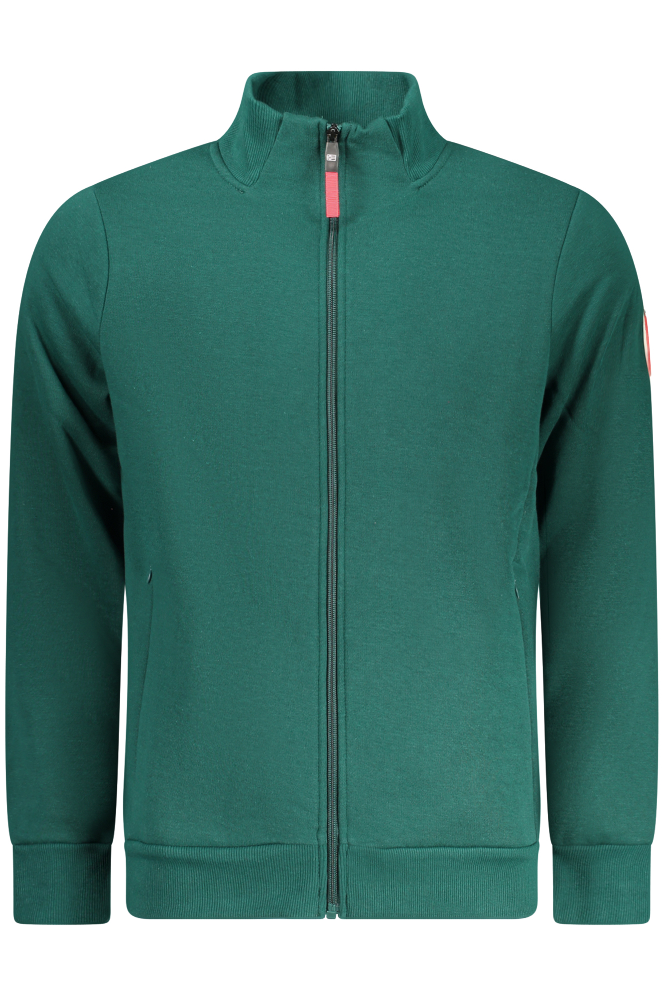 NORWAY 1963 MEN GREEN ZIP-UP SWEATSHIRT