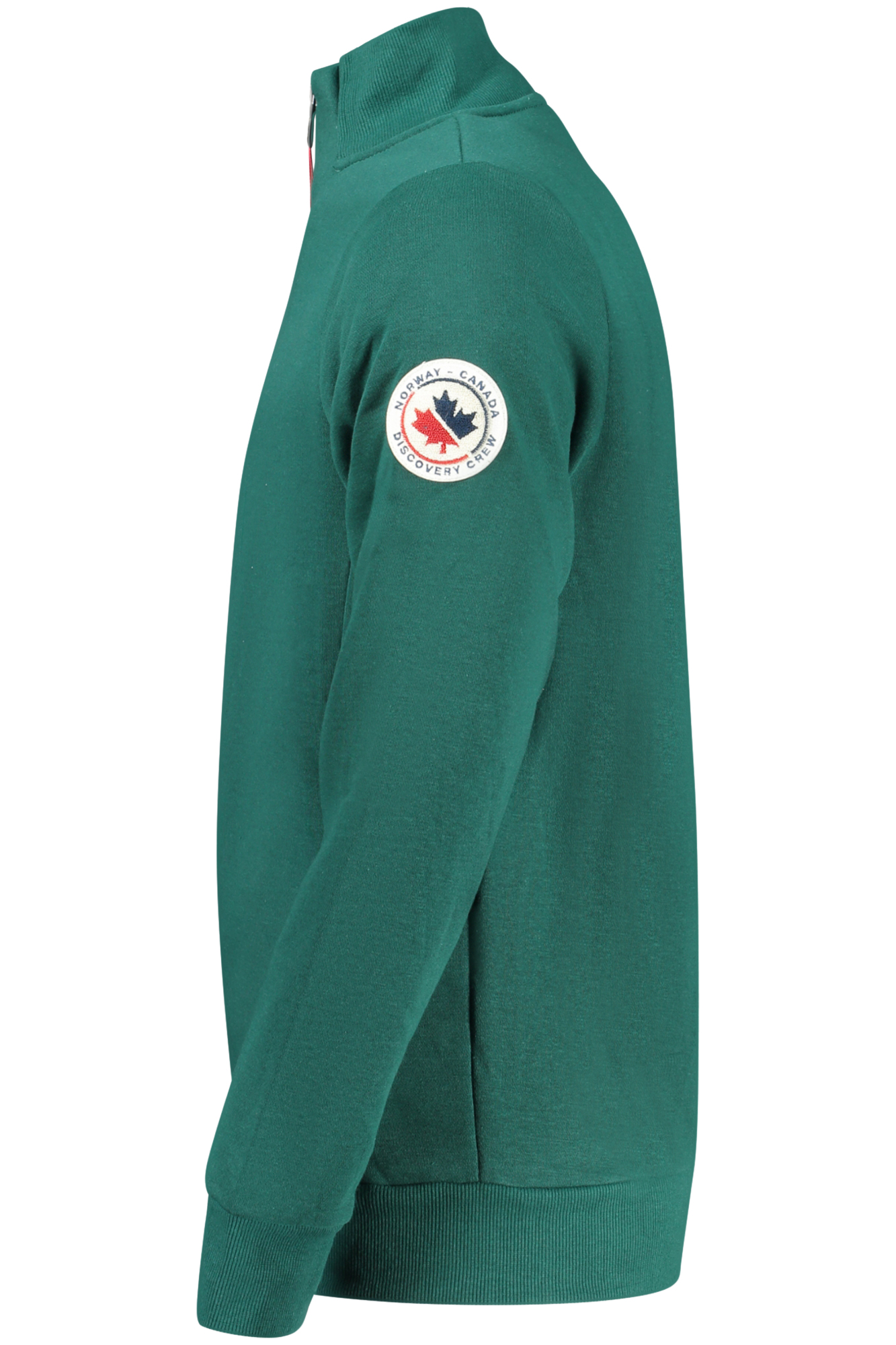NORWAY 1963 MEN GREEN ZIP-UP SWEATSHIRT