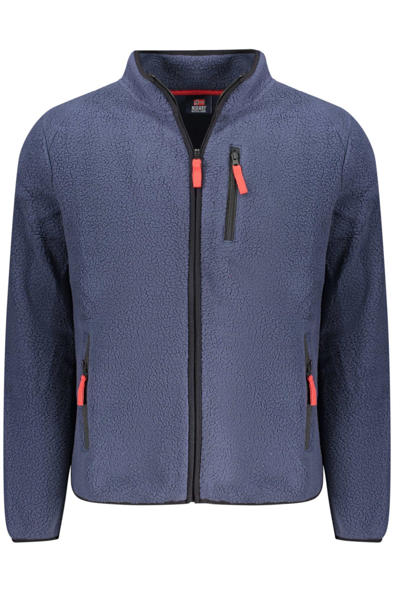 NORWAY 1963 MEN BLUE ZIP-UP SWEATSHIRT NORWAY 1963 MEN BLUE ZIP-UP SWEATSHIRT