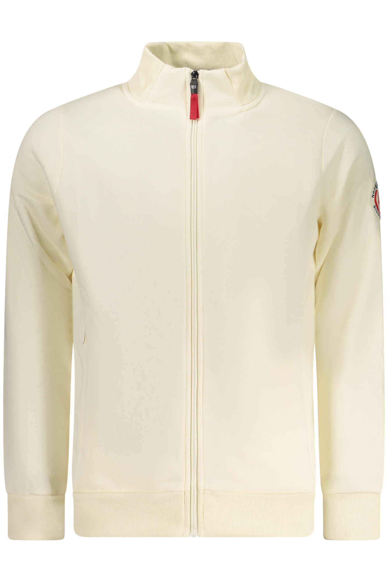 NORWAY 1963 MEN WHITE ZIP-UP SWEATSHIRT NORWAY 1963 MEN WHITE ZIP-UP SWEATSHIRT