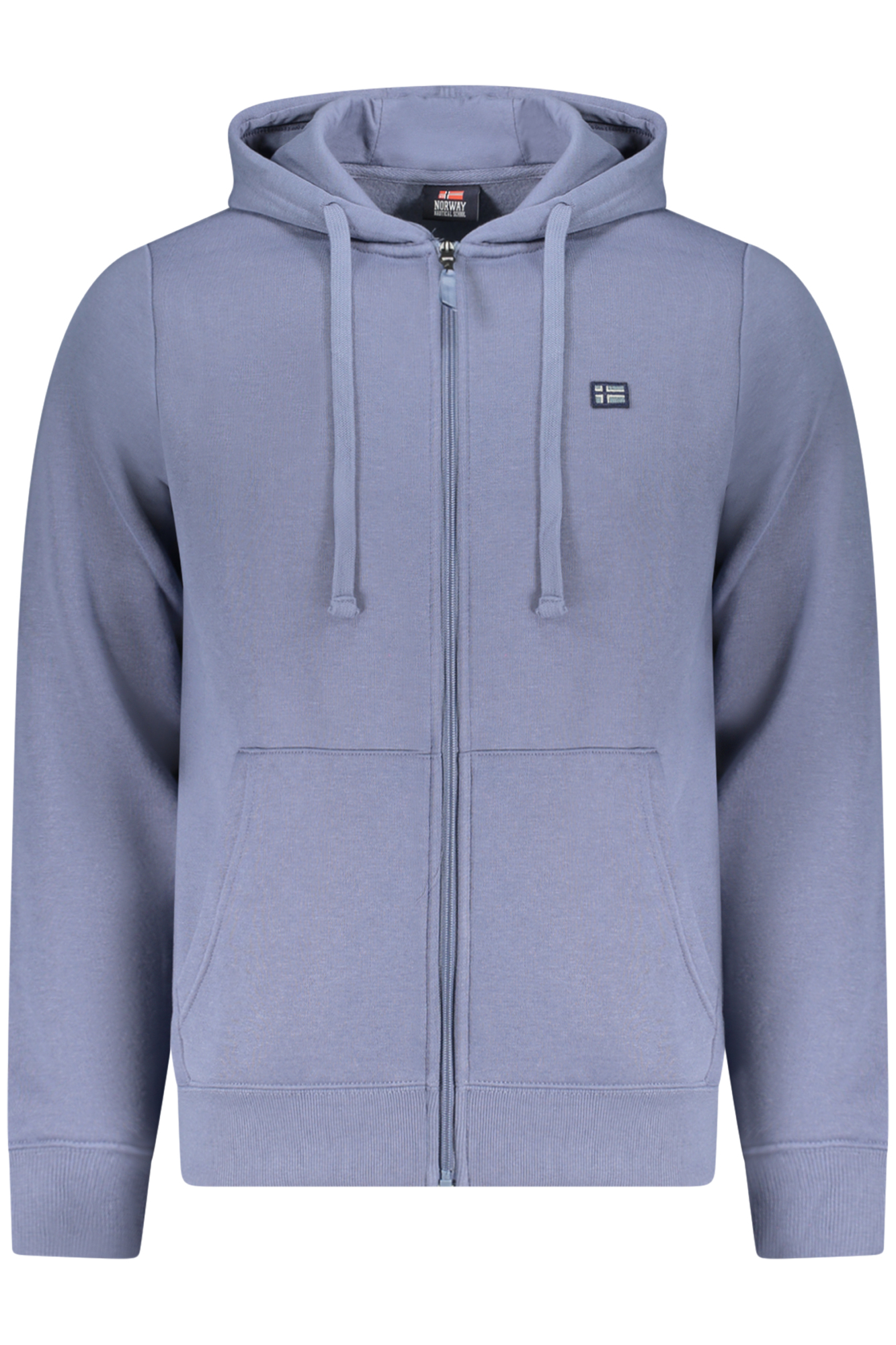 NORWAY 1963 MEN BLUE ZIP-UP SWEATSHIRT NORWAY 1963 MEN BLUE ZIP-UP SWEATSHIRT