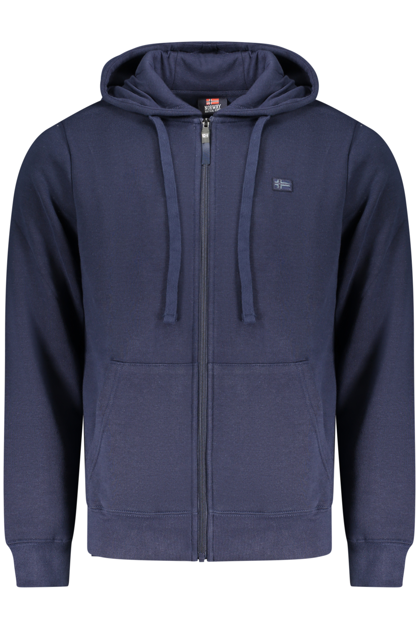 NORWAY 1963 MEN BLUE ZIP-UP SWEATSHIRT NORWAY 1963 MEN BLUE ZIP-UP SWEATSHIRT