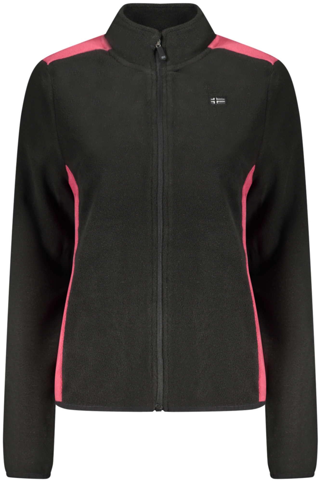 NORWAY 1963 WOMEN BLACK ZIP-UP SWEATSHIRT NORWAY 1963 WOMEN BLACK ZIP-UP SWEATSHIRT