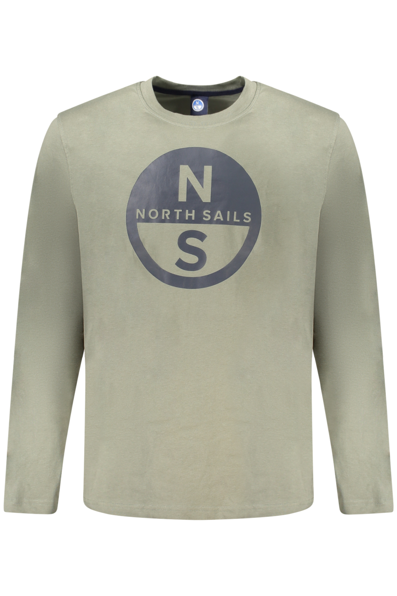 NORTH SAILS MEN LONG-SLEEVED T-SHIRT GREEN NORTH SAILS MEN LONG-SLEEVED T-SHIRT GREEN