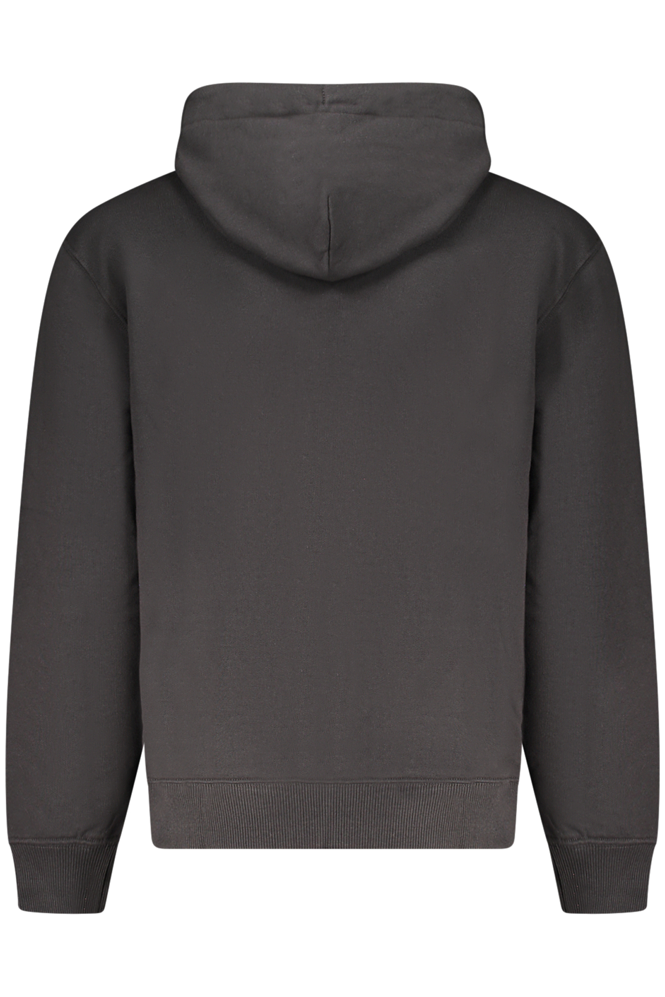 CALVIN KLEIN MEN BLACK ZIP-UP SWEATSHIRT