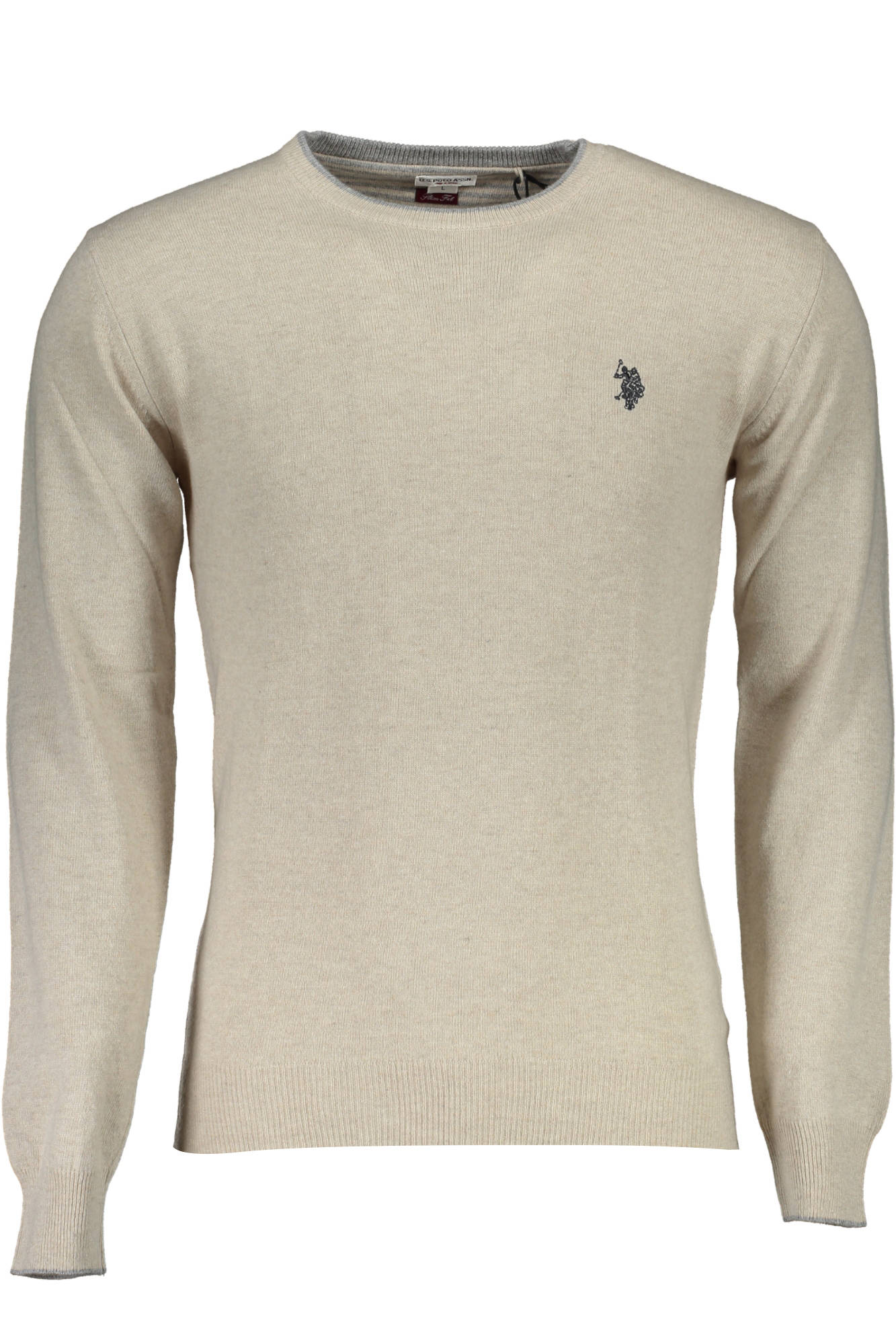 US POLO BEIGE MEN SWEATER US POLO BEIGE MEN SWEATER