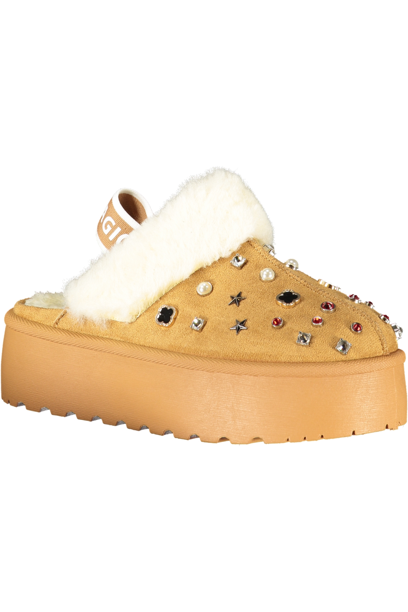 LAURA BIAGIOTTI WOMEN WINTER CLOG FOOTWEAR, BROWN