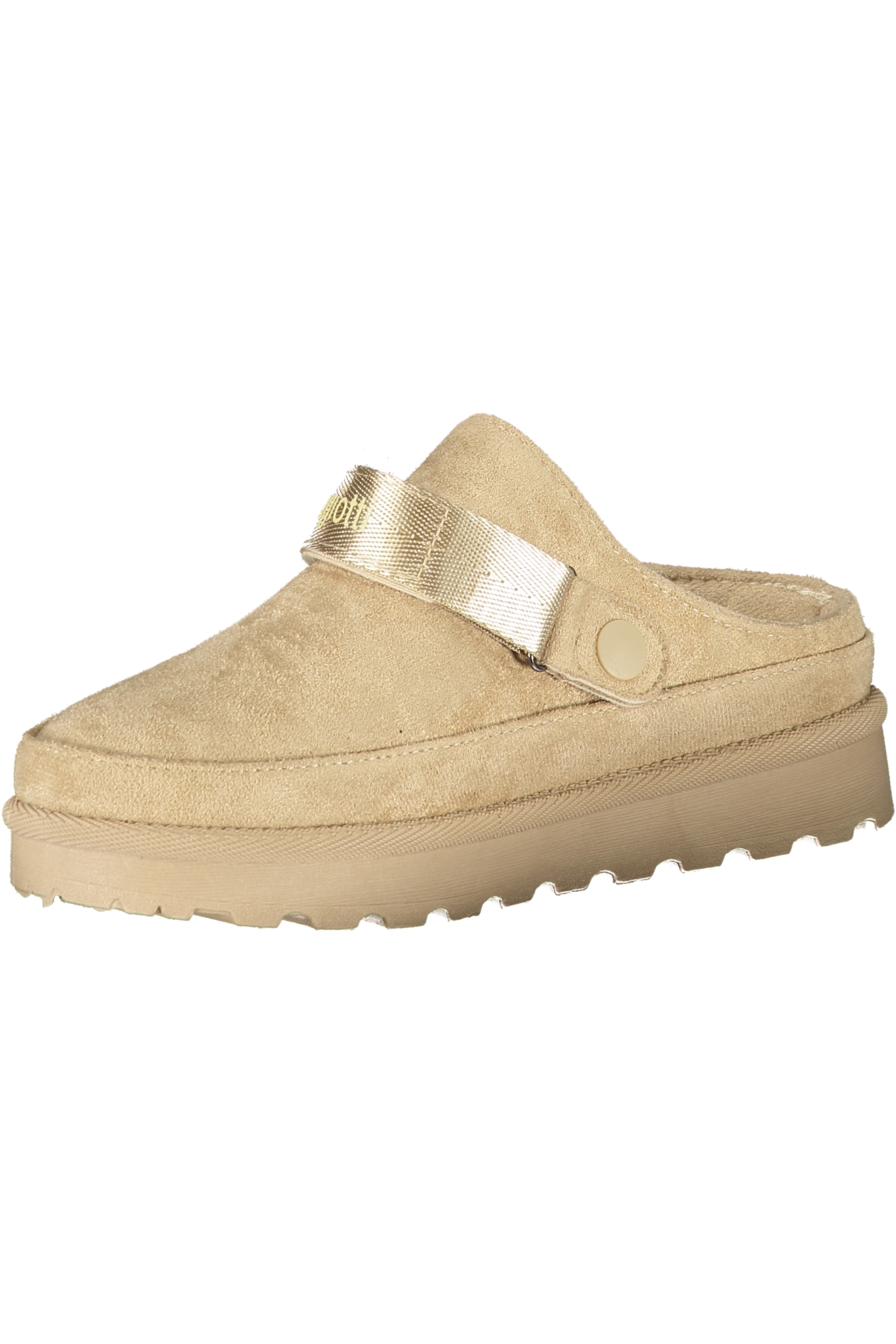 LAURA BIAGIOTTI WOMEN WINTER CLOG FOOTWEAR, BEIGE
