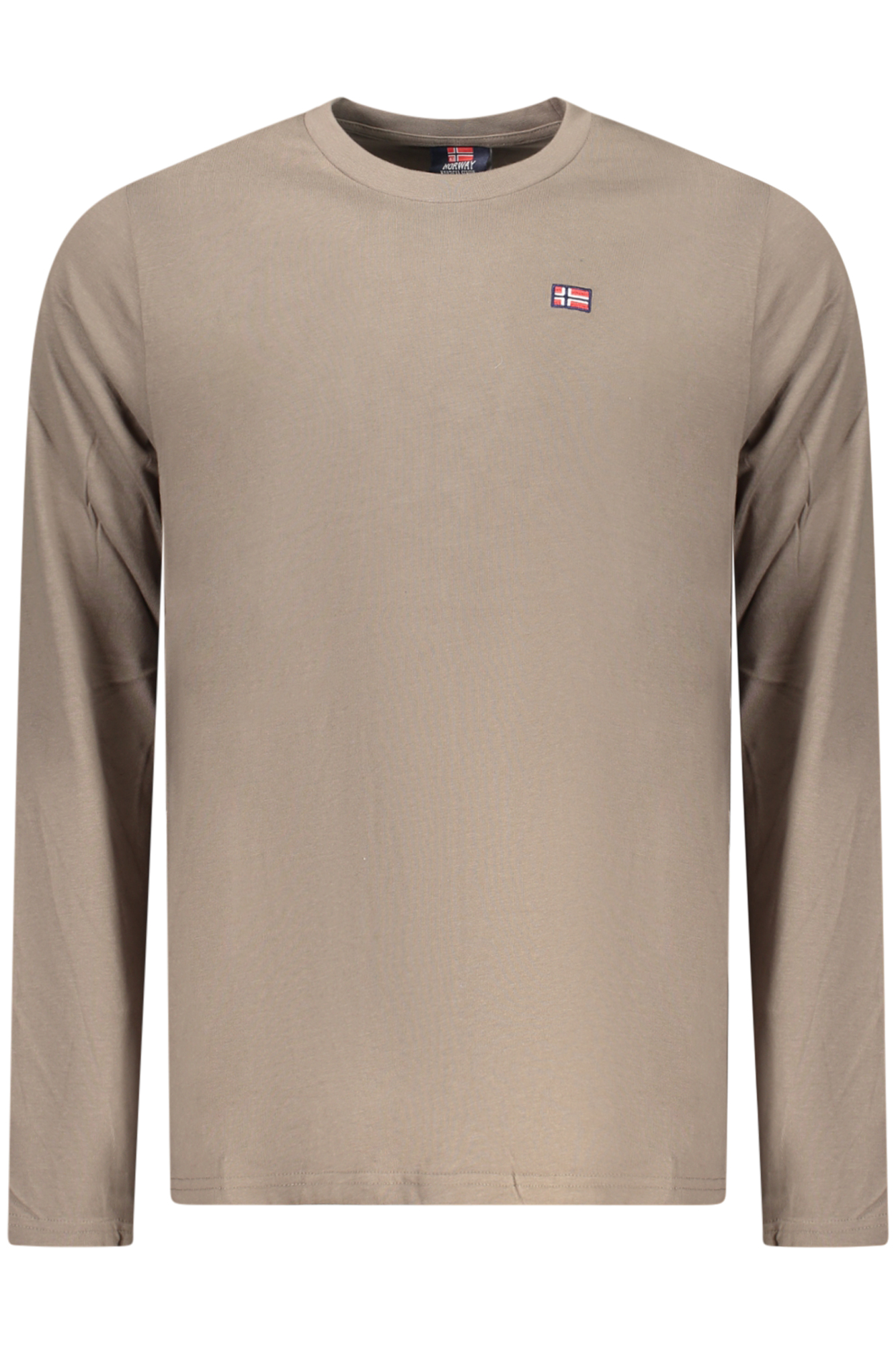 NORWAY 1963 MEN LONG-SLEEVE T-SHIRT BROWN NORWAY 1963 MEN LONG-SLEEVE T-SHIRT BROWN