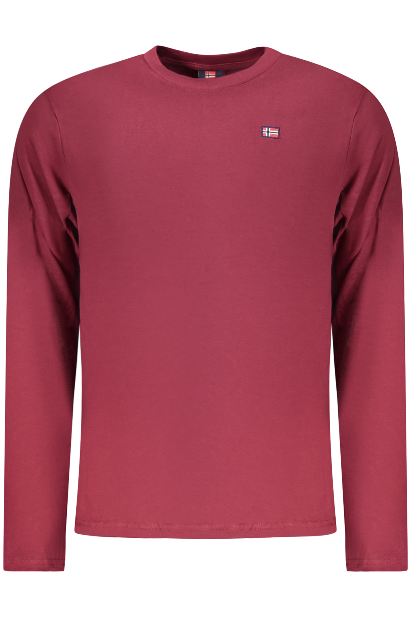 NORWAY 1963 MEN LONG-SLEEVED T-SHIRT, RED NORWAY 1963 MEN LONG-SLEEVED T-SHIRT, RED