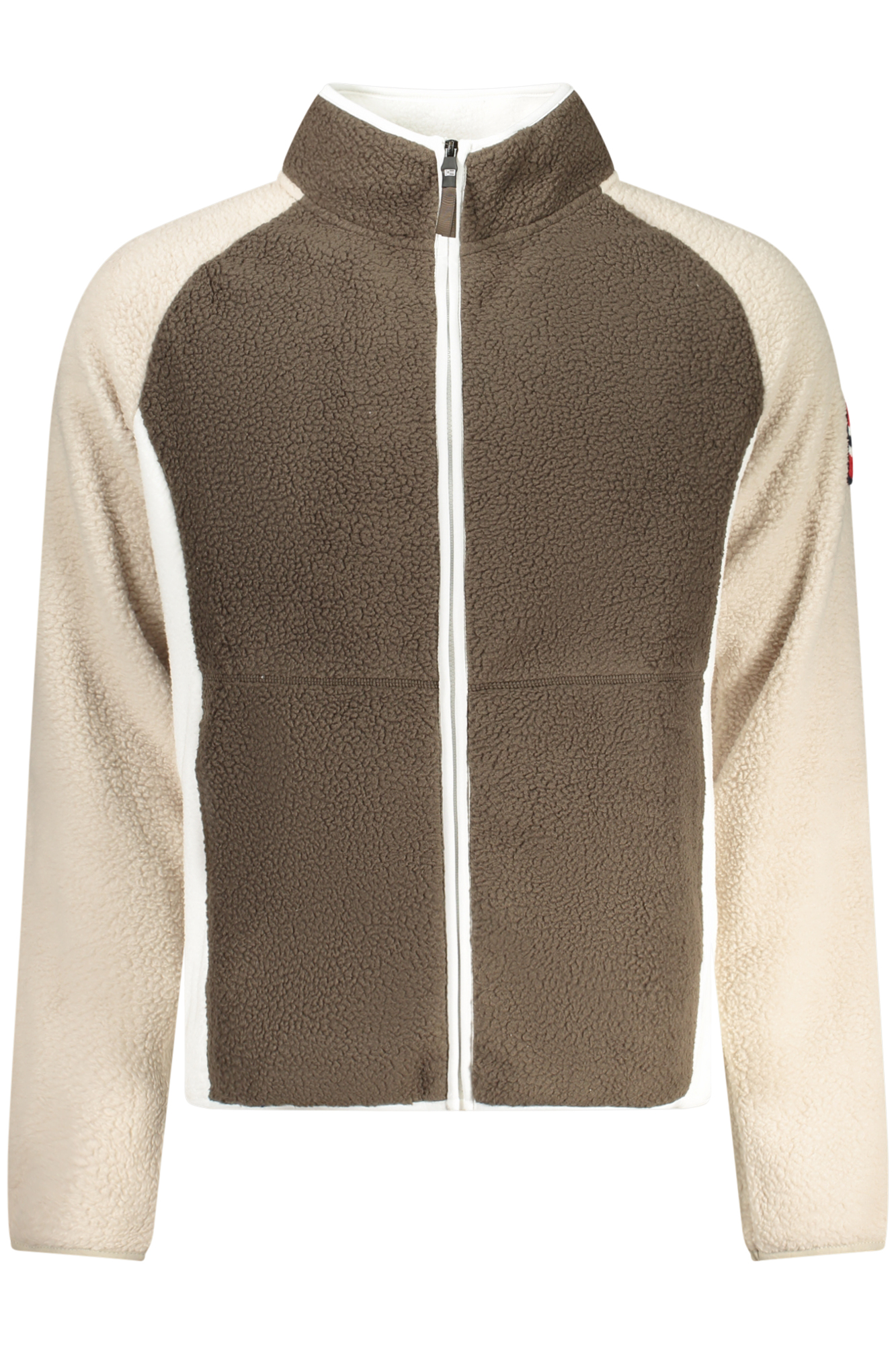 NORWAY 1963 MEN BROWN ZIP-UP SWEATSHIRT NORWAY 1963 MEN BROWN ZIP-UP SWEATSHIRT