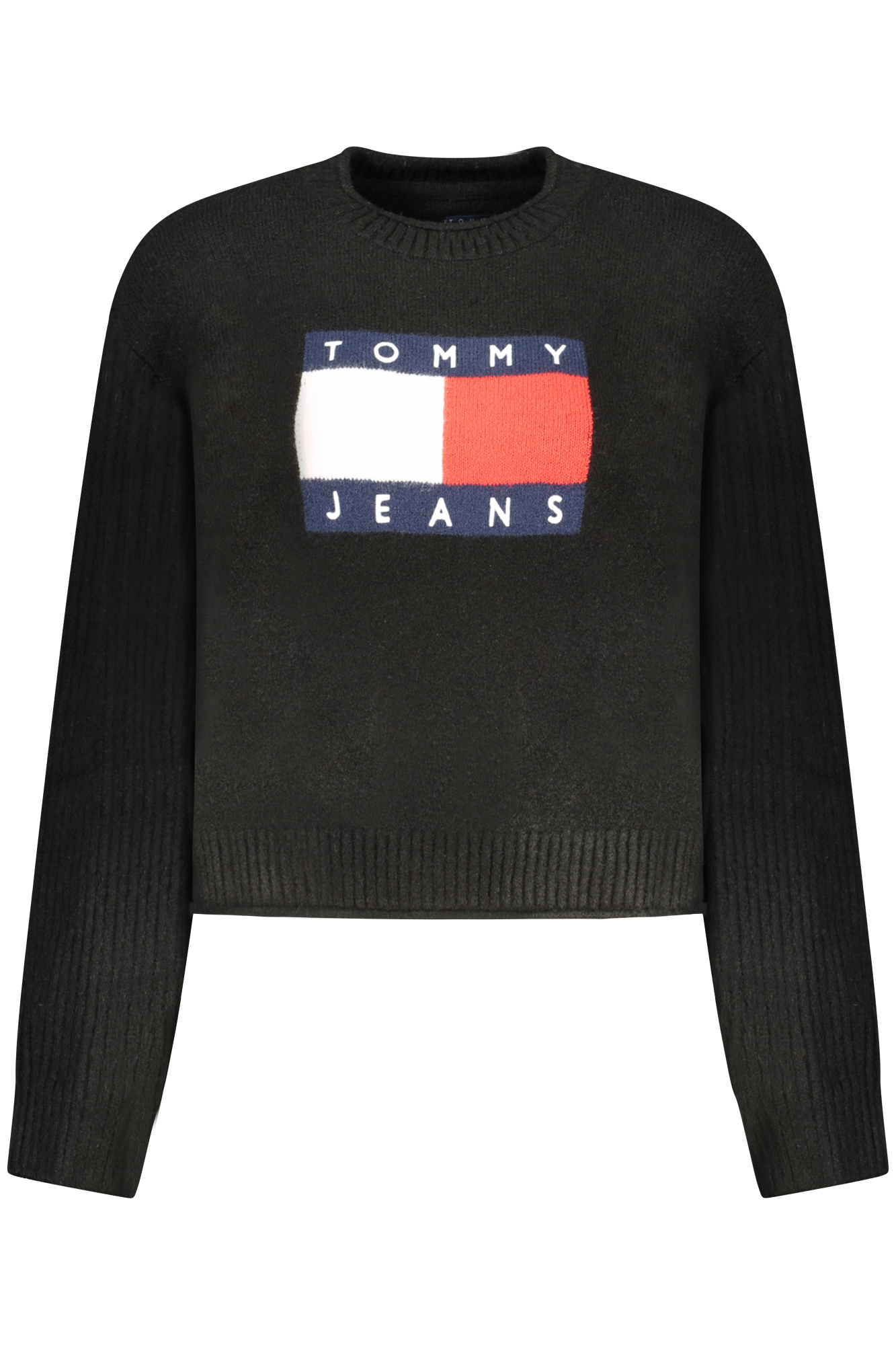 TOMMY HILFIGER WOMEN BLACK SWEATER TOMMY HILFIGER WOMEN BLACK SWEATER