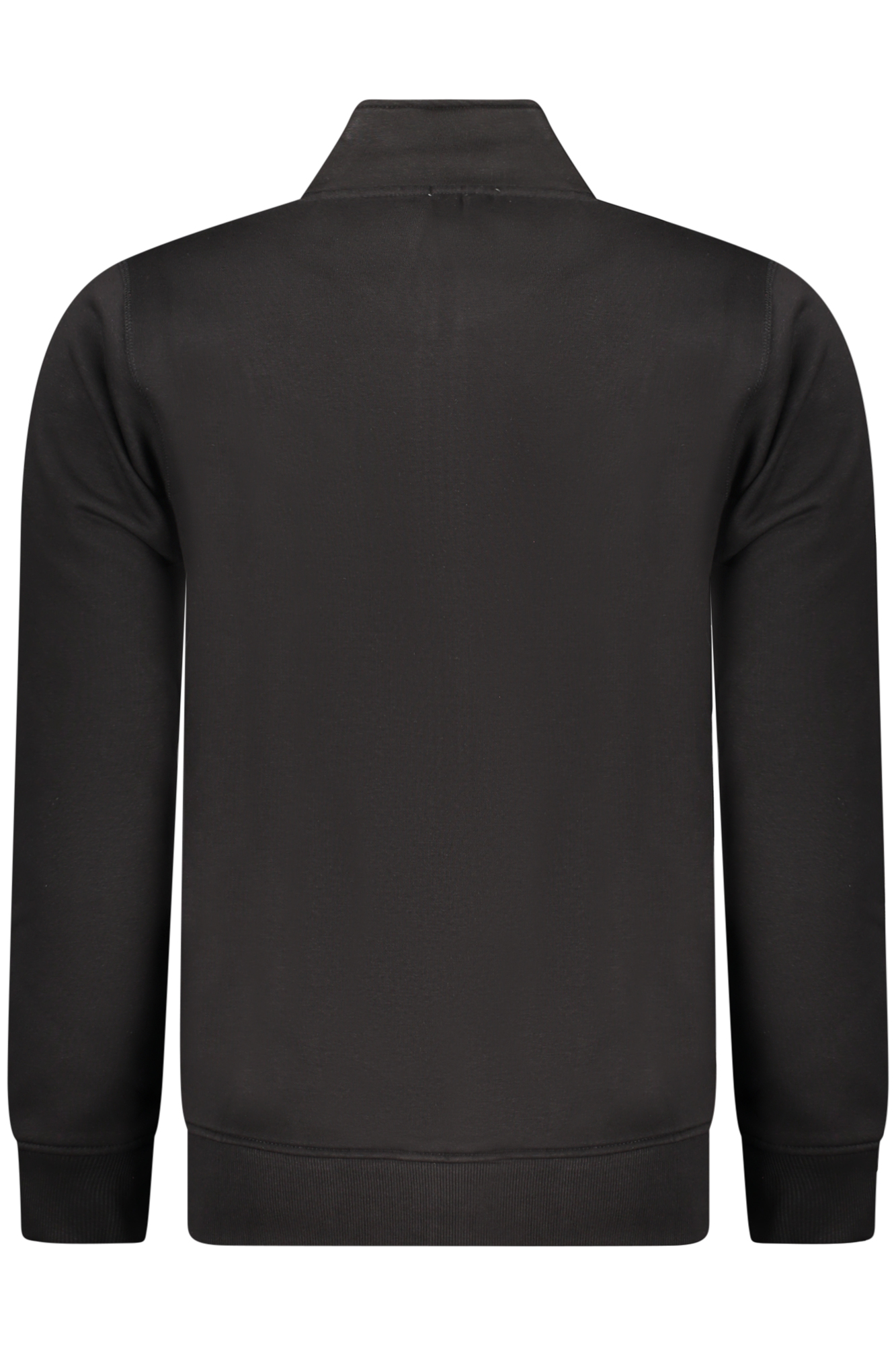 RIFLE MEN BLACK ZIP-UP SWEATSHIRT