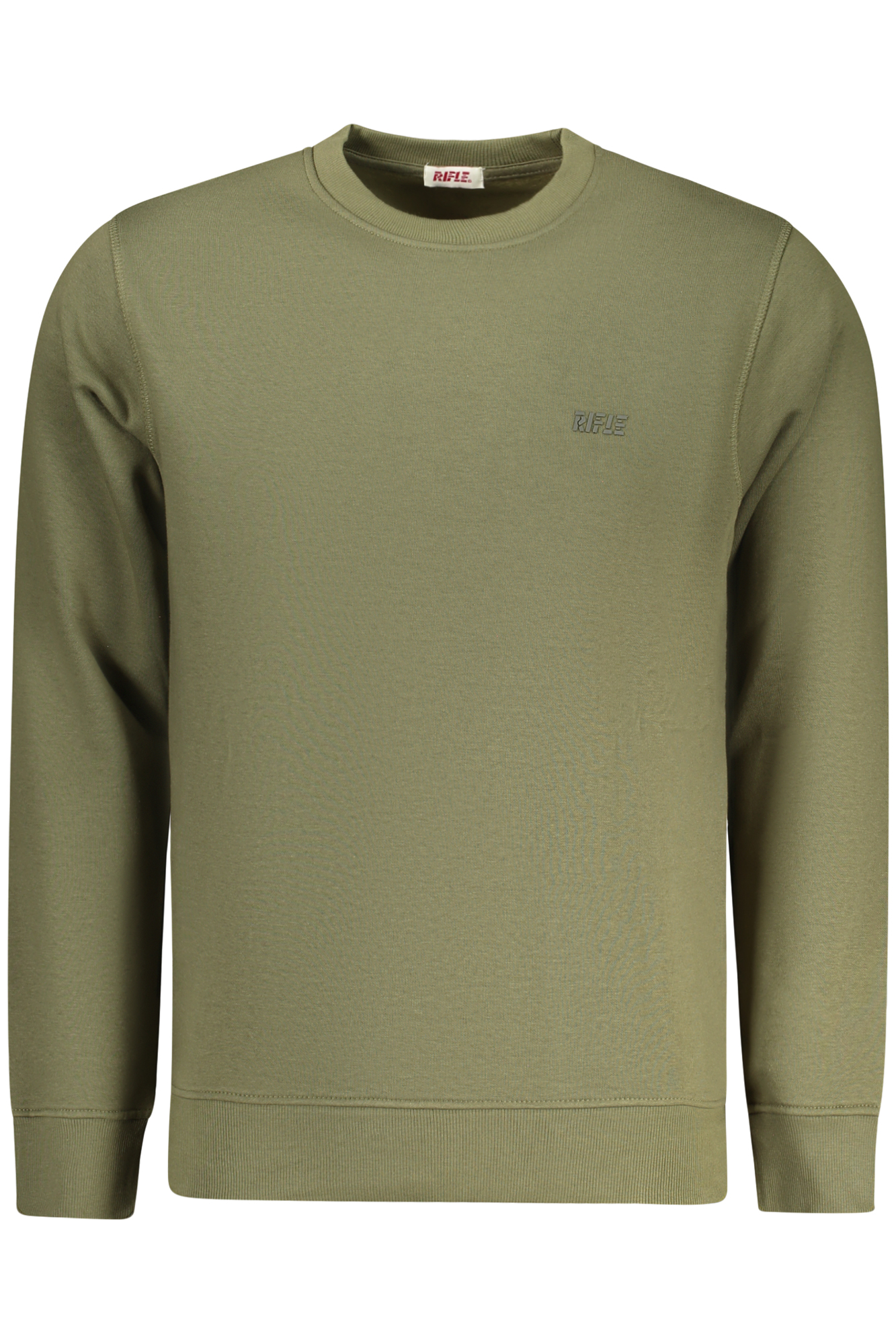 RIFLE MEN ZIP-UP SWEATSHIRT GREEN RIFLE MEN ZIP-UP SWEATSHIRT GREEN