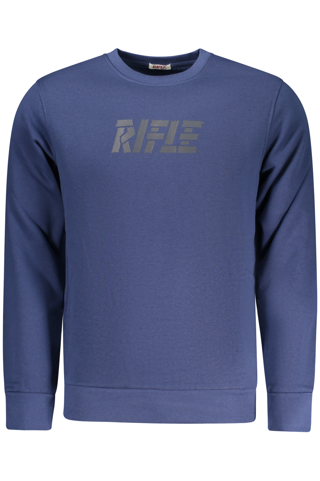 RIFLE MEN ZIP-UP SWEATSHIRT BLUE RIFLE MEN ZIP-UP SWEATSHIRT BLUE
