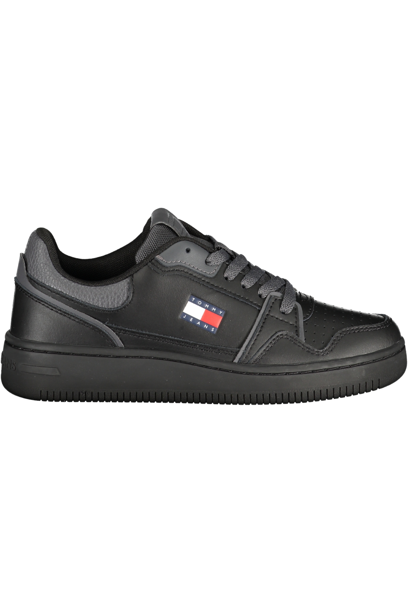 TOMMY HILFIGER WOMEN BLACK SPORTS SHOES TOMMY HILFIGER WOMEN BLACK SPORTS SHOES