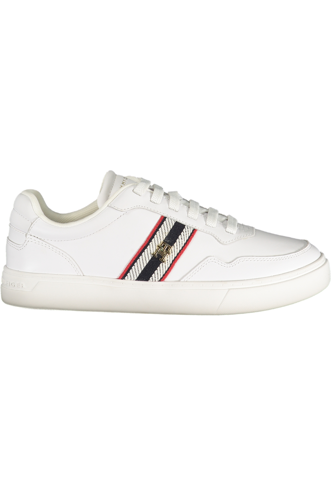TOMMY HILFIGER WOMEN WHITE SPORTS SHOES TOMMY HILFIGER WOMEN WHITE SPORTS SHOES