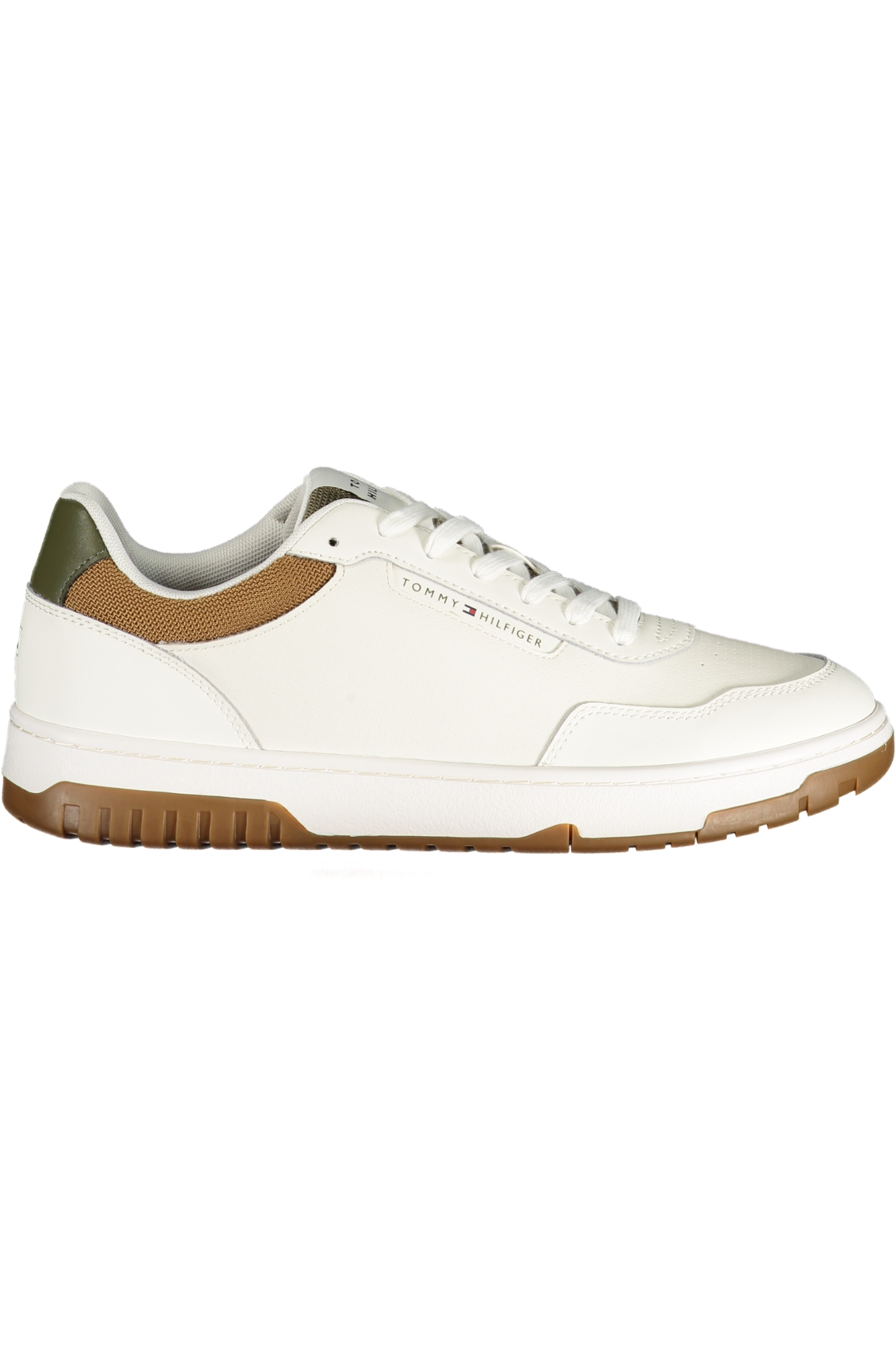 TOMMY HILFIGER MEN WHITE SPORTS SHOES TOMMY HILFIGER MEN WHITE SPORTS SHOES