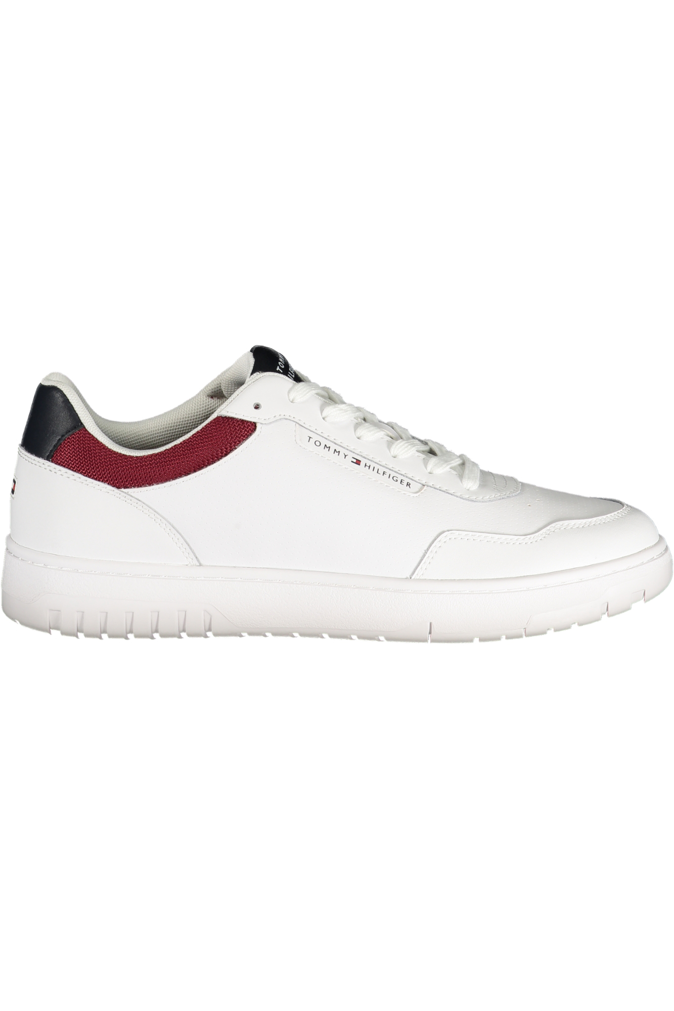 TOMMY HILFIGER MEN WHITE SPORTS SHOES TOMMY HILFIGER MEN WHITE SPORTS SHOES