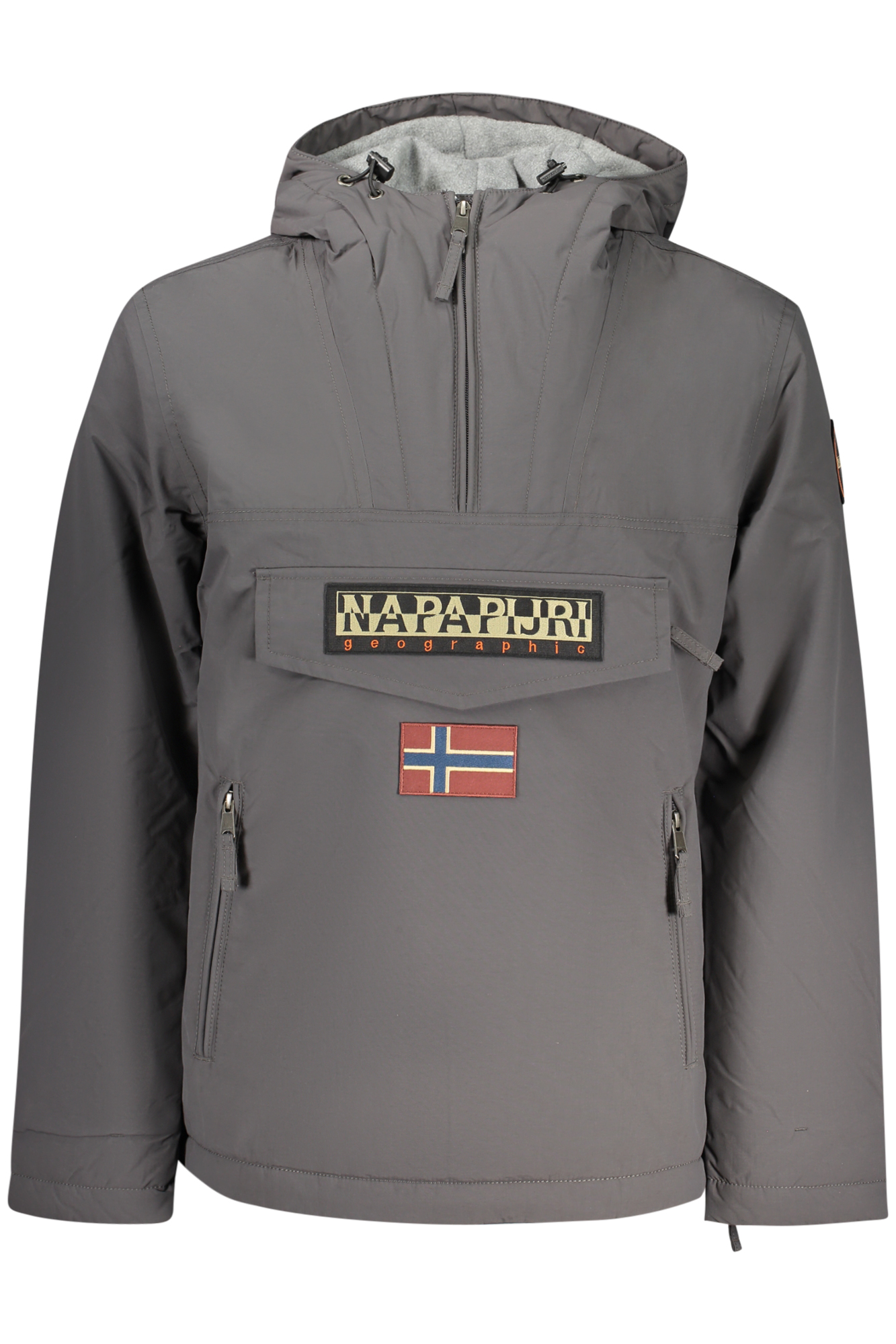 NAPAPIJRI MEN GREY JACKET NAPAPIJRI MEN GREY JACKET