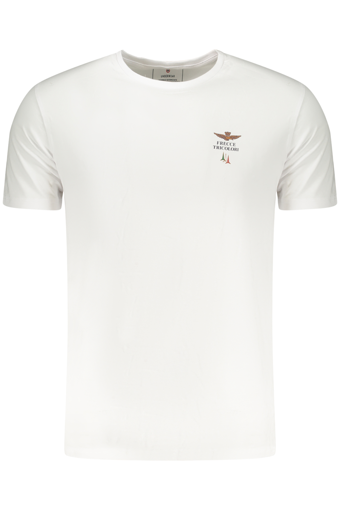 AERONAUTICA MILITARE MEN WHITE OUTDOOR T-SHIRT AERONAUTICA MILITARE MEN WHITE OUTDOOR T-SHIRT