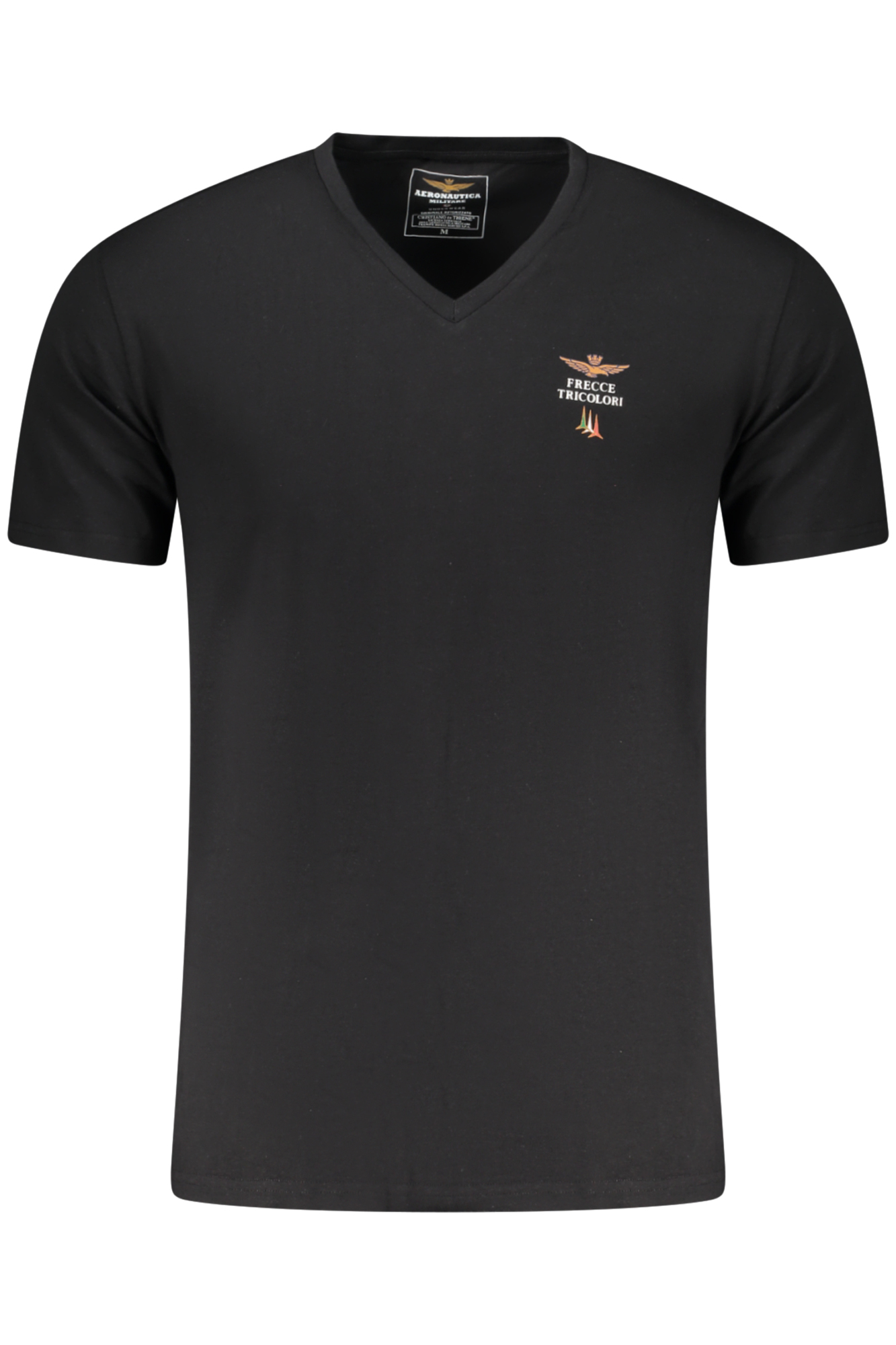 AERONAUTICA MILITARE MEN BLACK OUTFIT T-SHIRT AERONAUTICA MILITARE MEN BLACK OUTFIT T-SHIRT