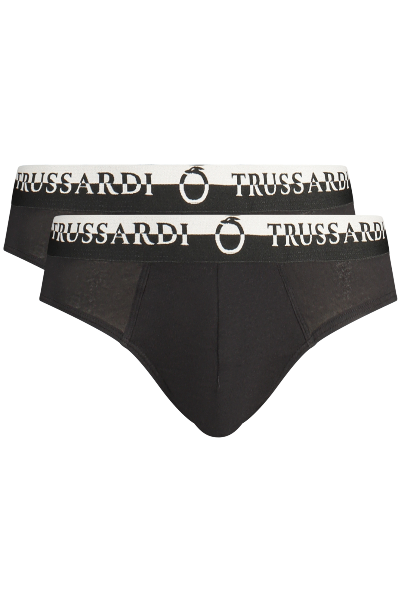 TRUSSARDI MEN BLACK BRIEFS TRUSSARDI MEN BLACK BRIEFS