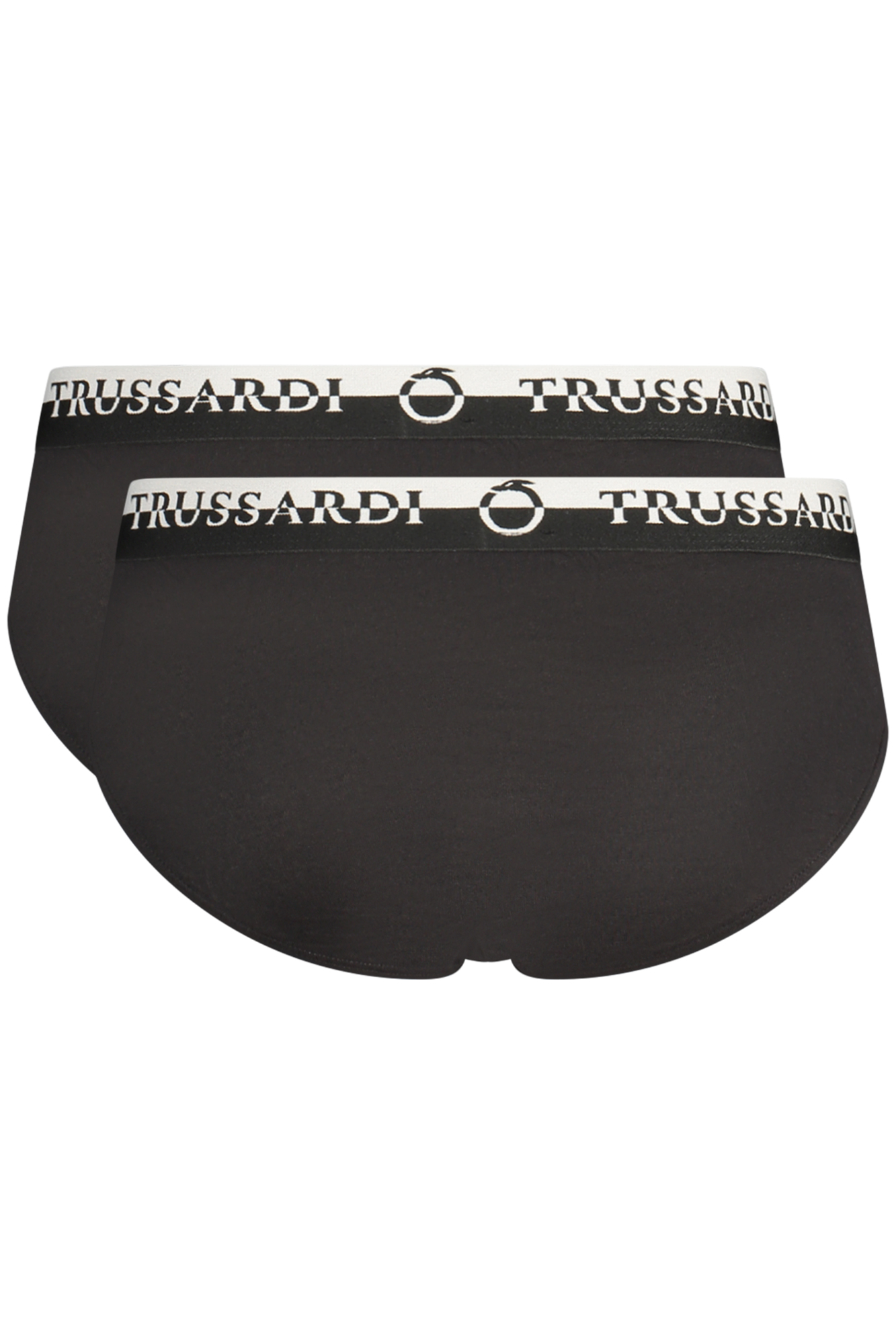 TRUSSARDI MEN BLACK BRIEFS