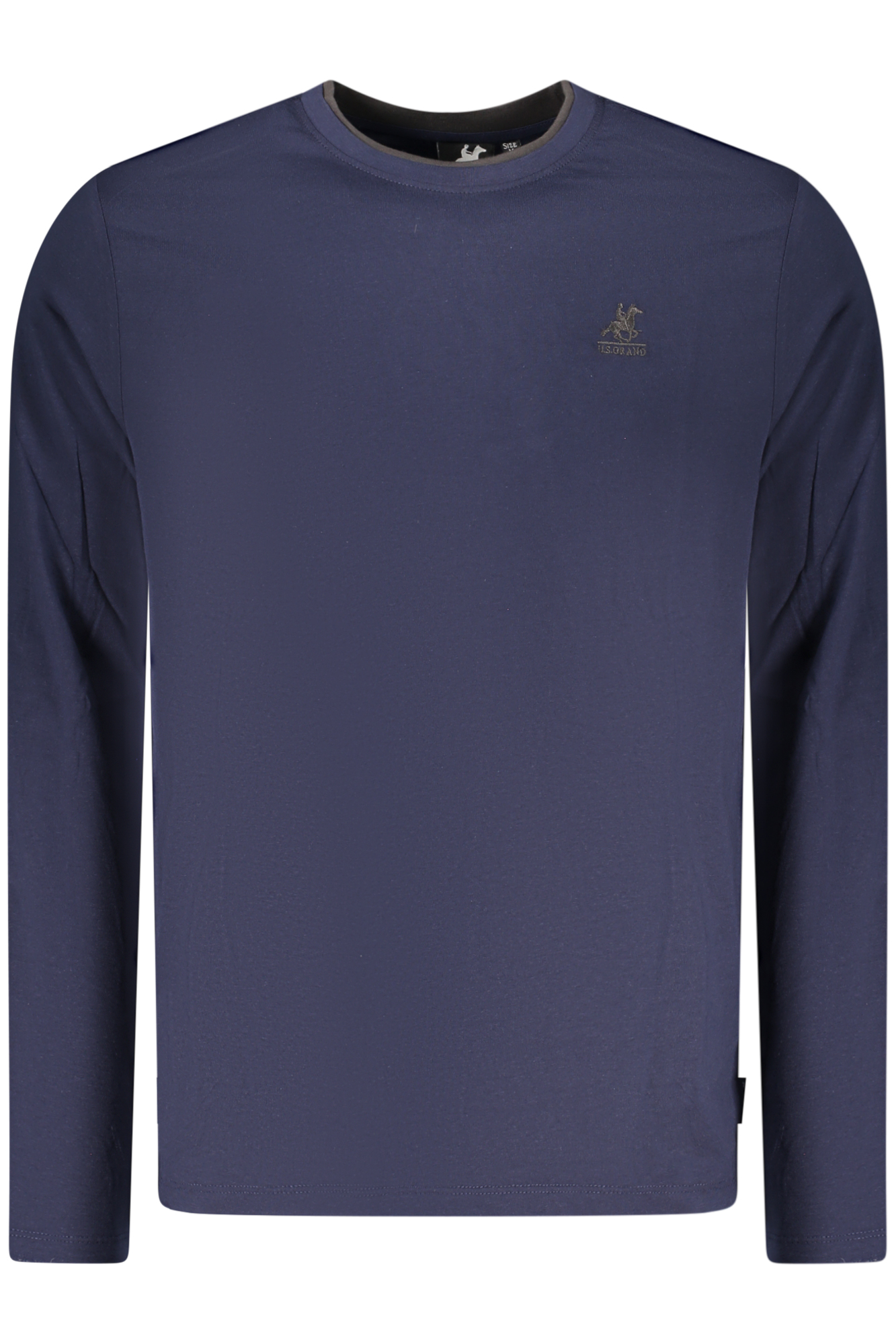 US GRAND MEN LONG-SLEEVED BLACK T-SHIRT US GRAND MEN LONG-SLEEVED BLACK T-SHIRT